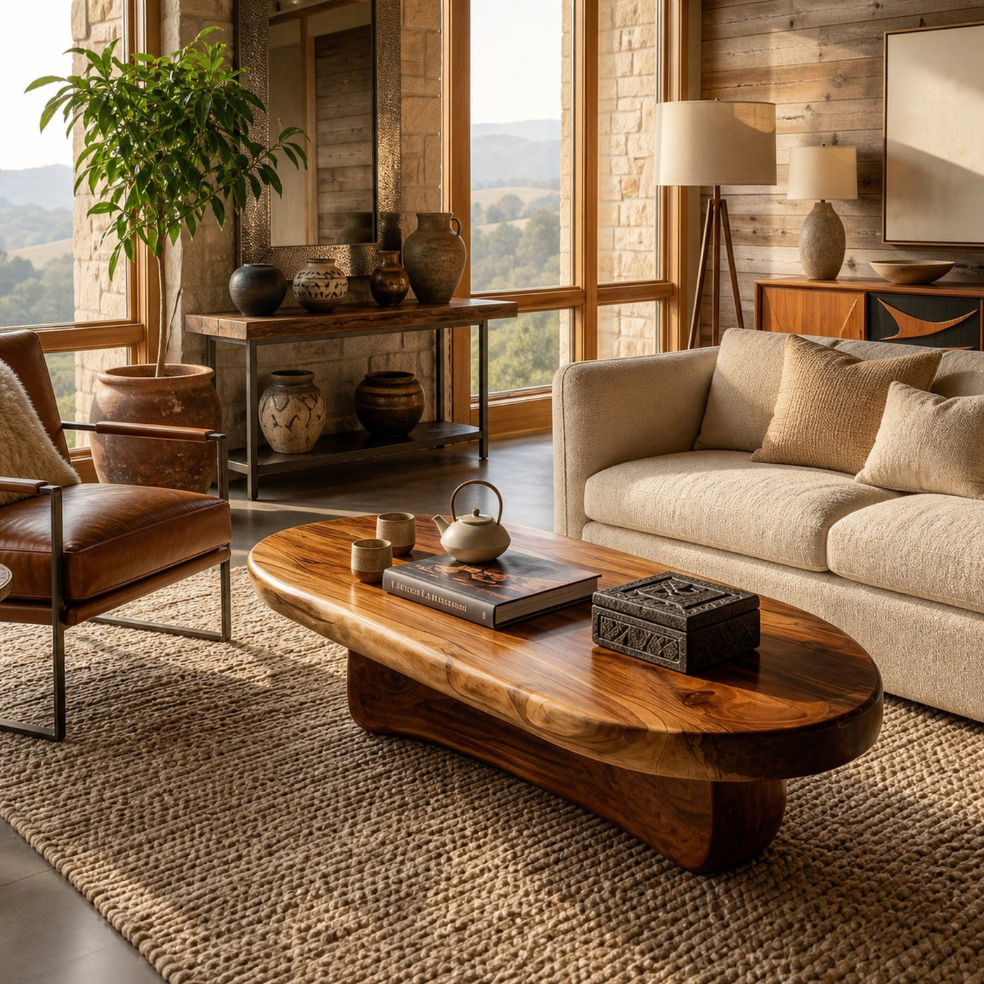Timeless Coffee Table For Living Room Centerpiece - product view 6