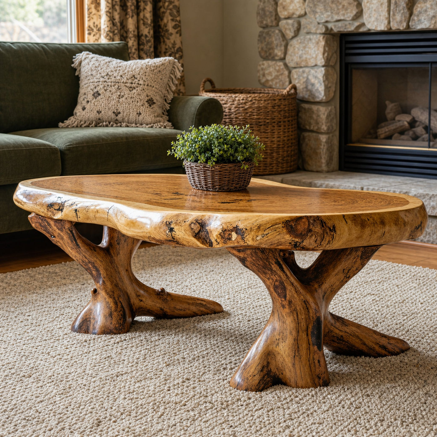 Wood Coffee Table For Living Room Home