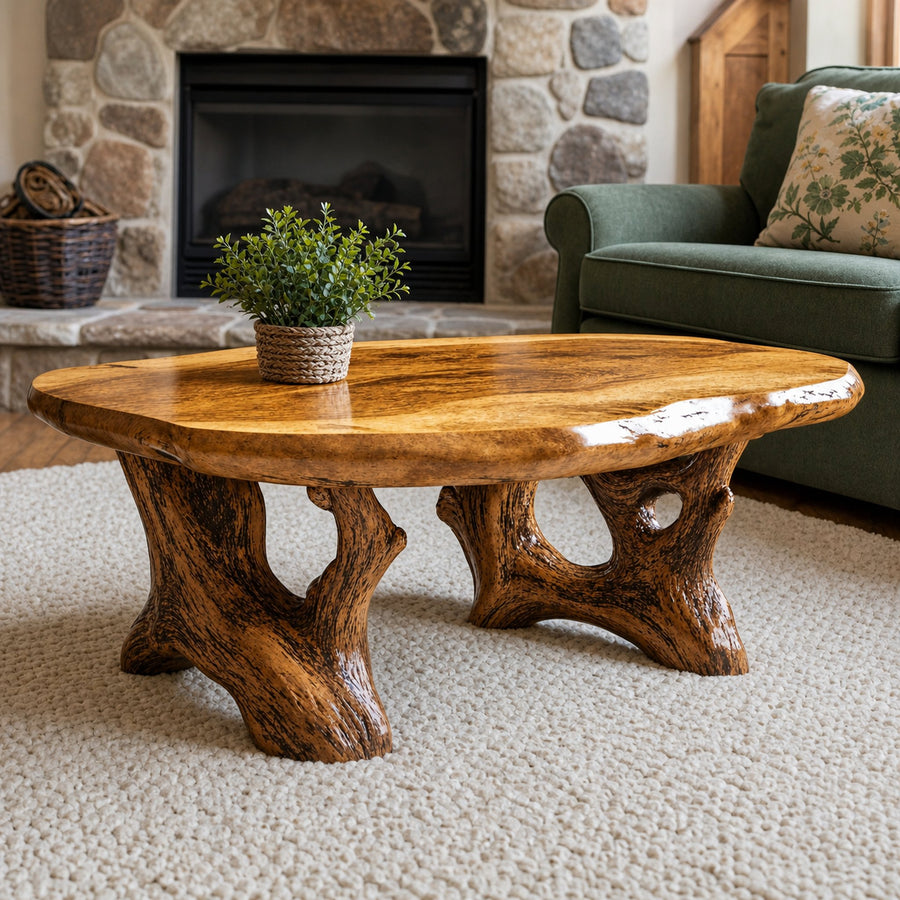 Wooden Coffee Table For Living Room Home