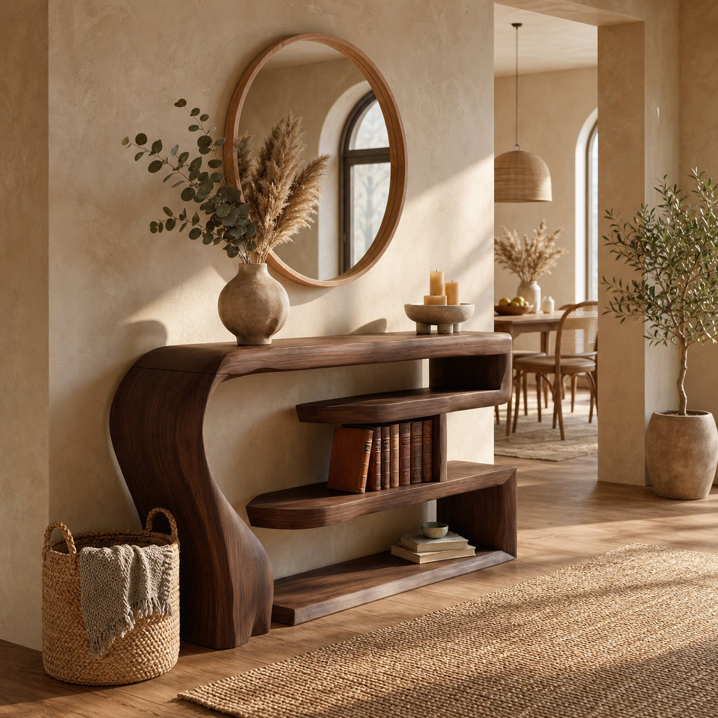 Boho Modern Console Table For Bedroom Living Room - product view 6