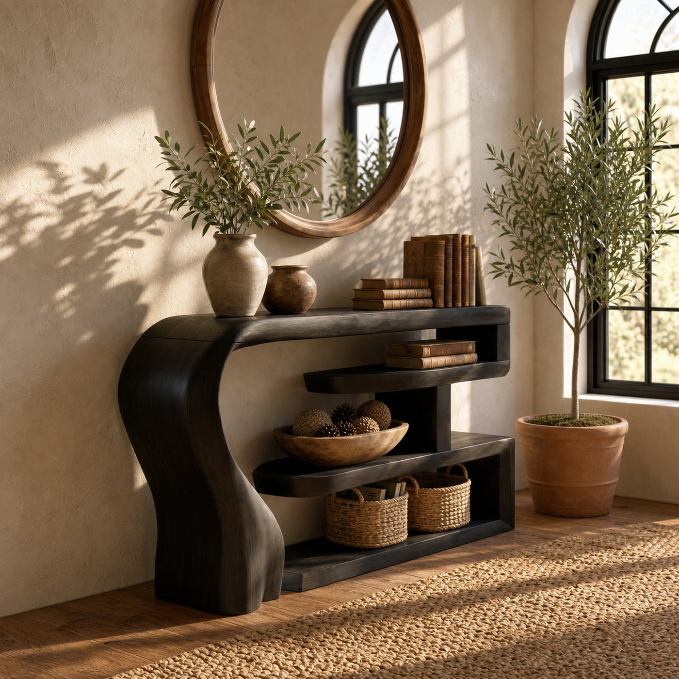 Boho Modern Console Table For Bedroom Living Room - product view 7