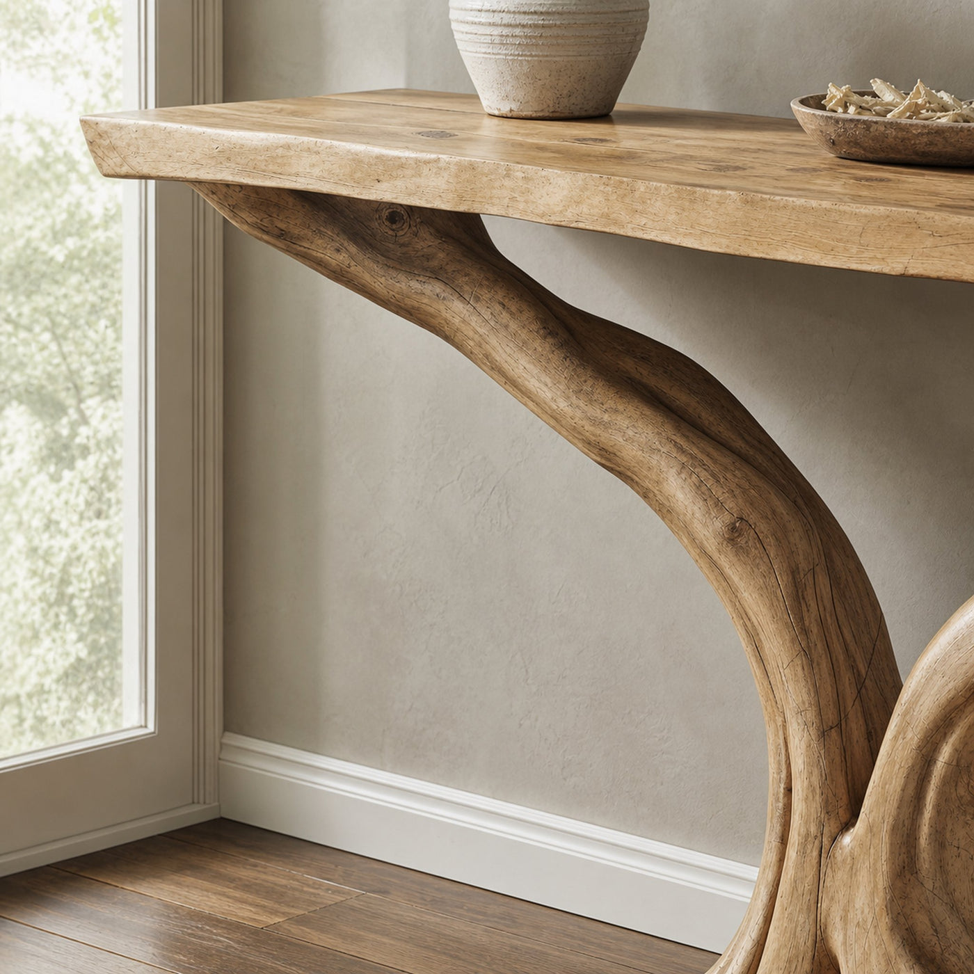 Classic Farmhouse Console Table For Living Room - product view 3