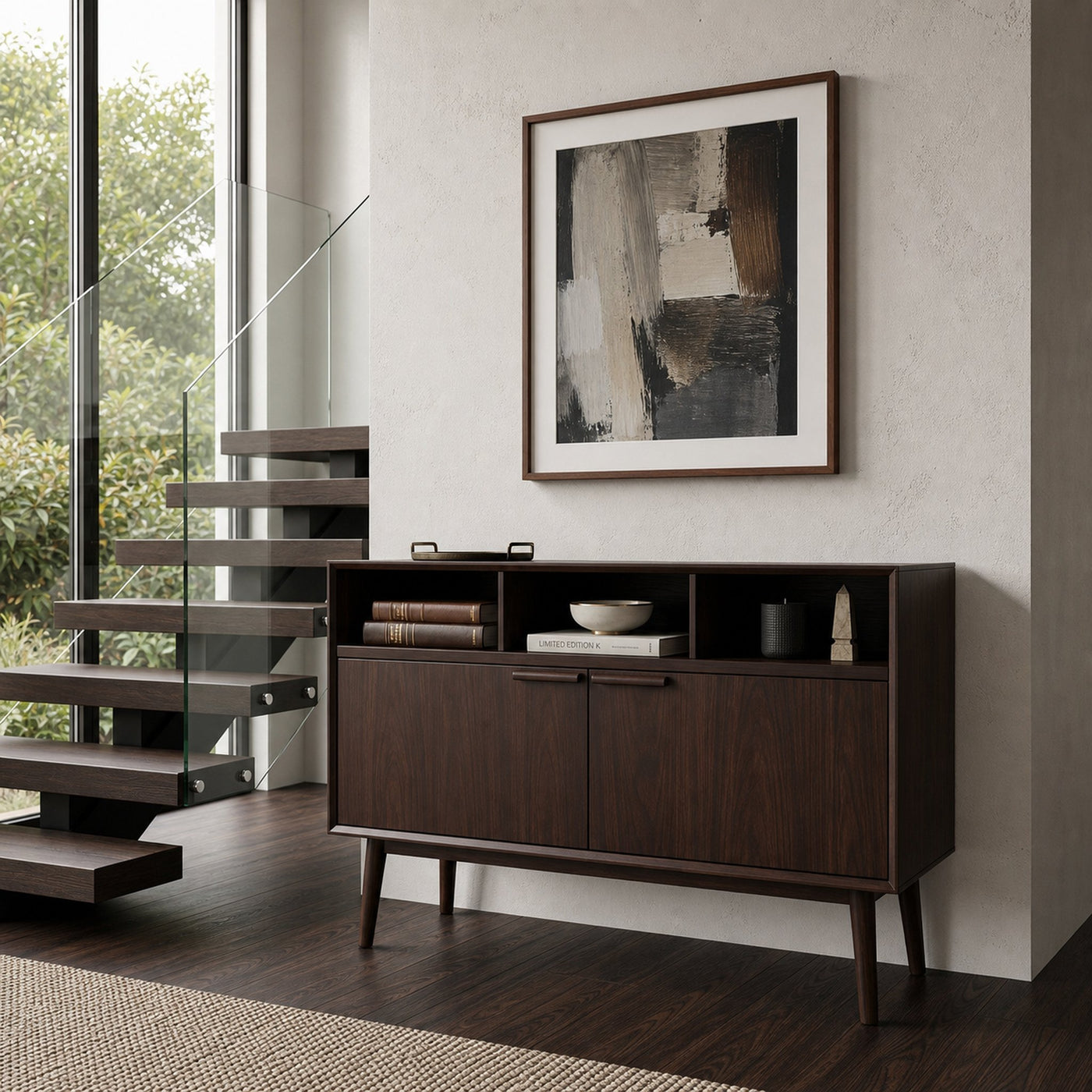 Contemporary Rectangular Console Table For Designer Living Room - product view 7