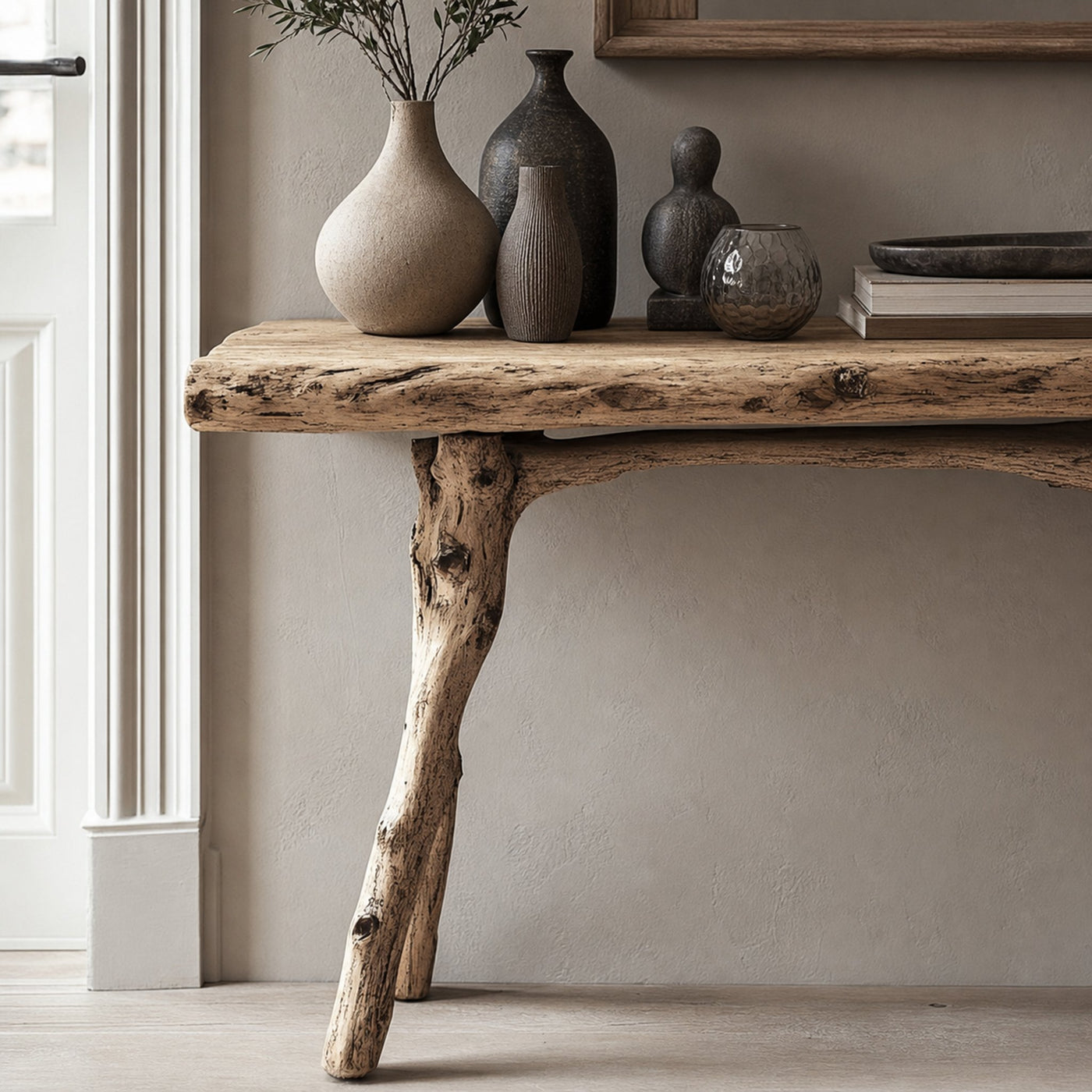 Curve Console Table Handcraft - product view 3