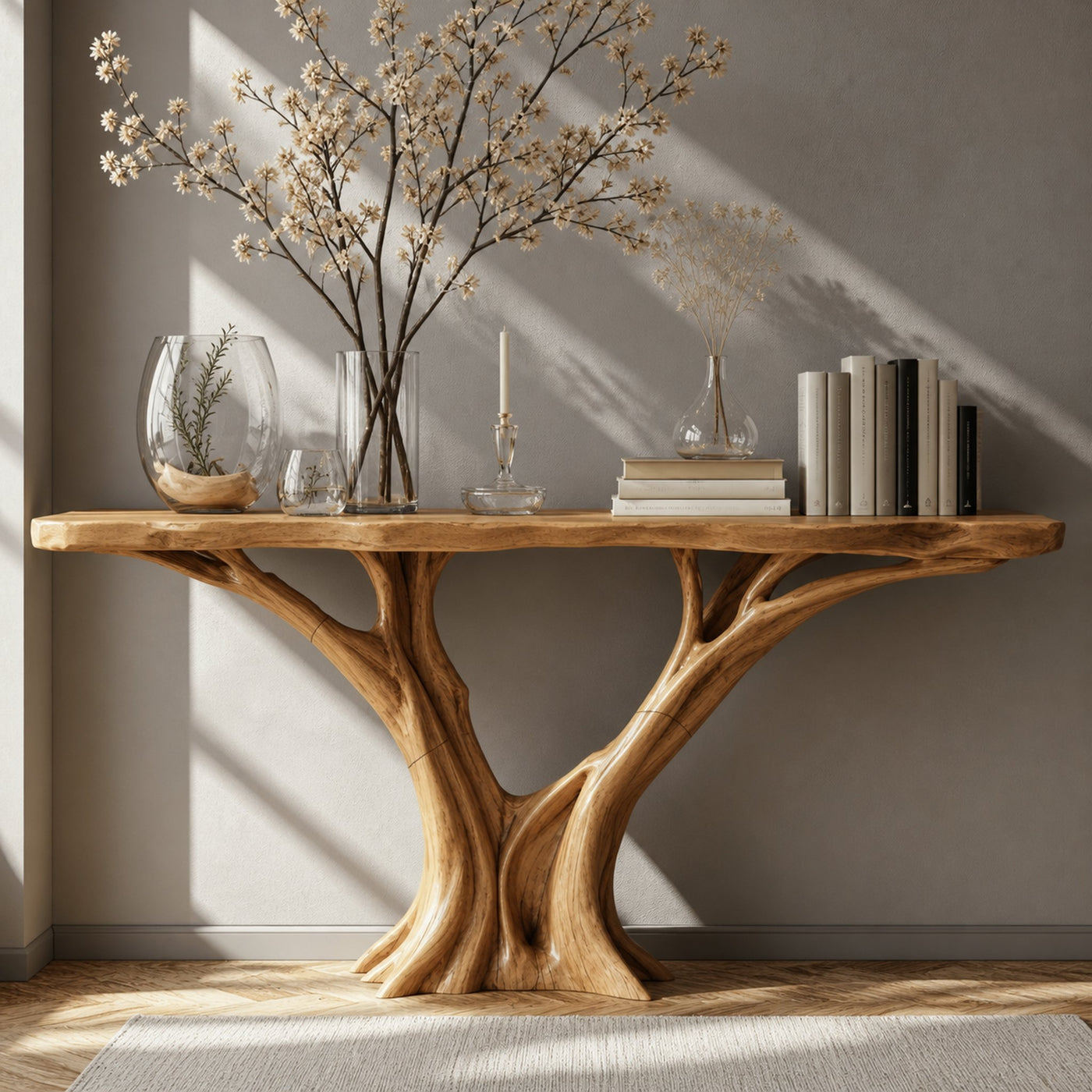 Decorative Console Table For A Sophisticated Home Aesthetic