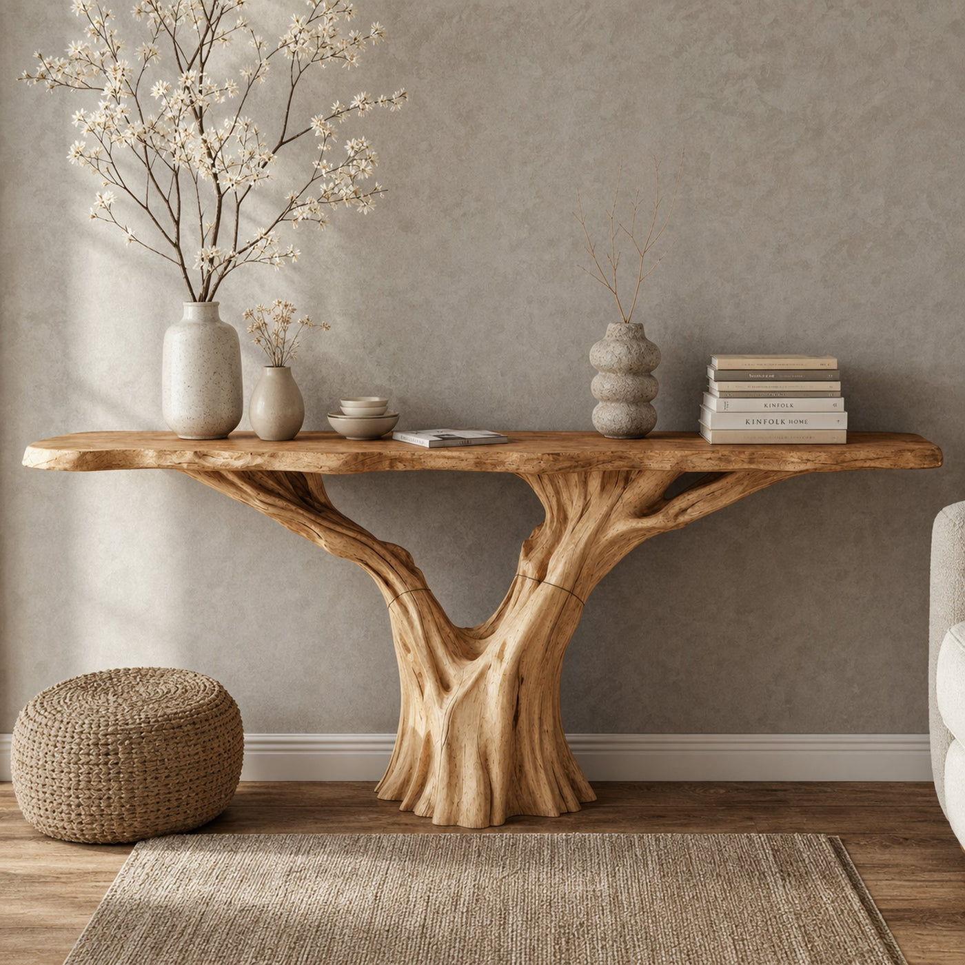 Farmhouse Console Table For A Classic And Elegant Look