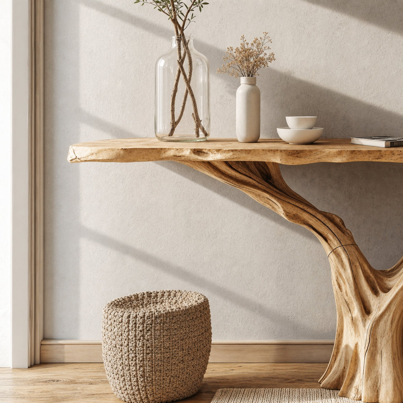 Farmhouse Console Table For A Classic And Elegant Look - product view 3