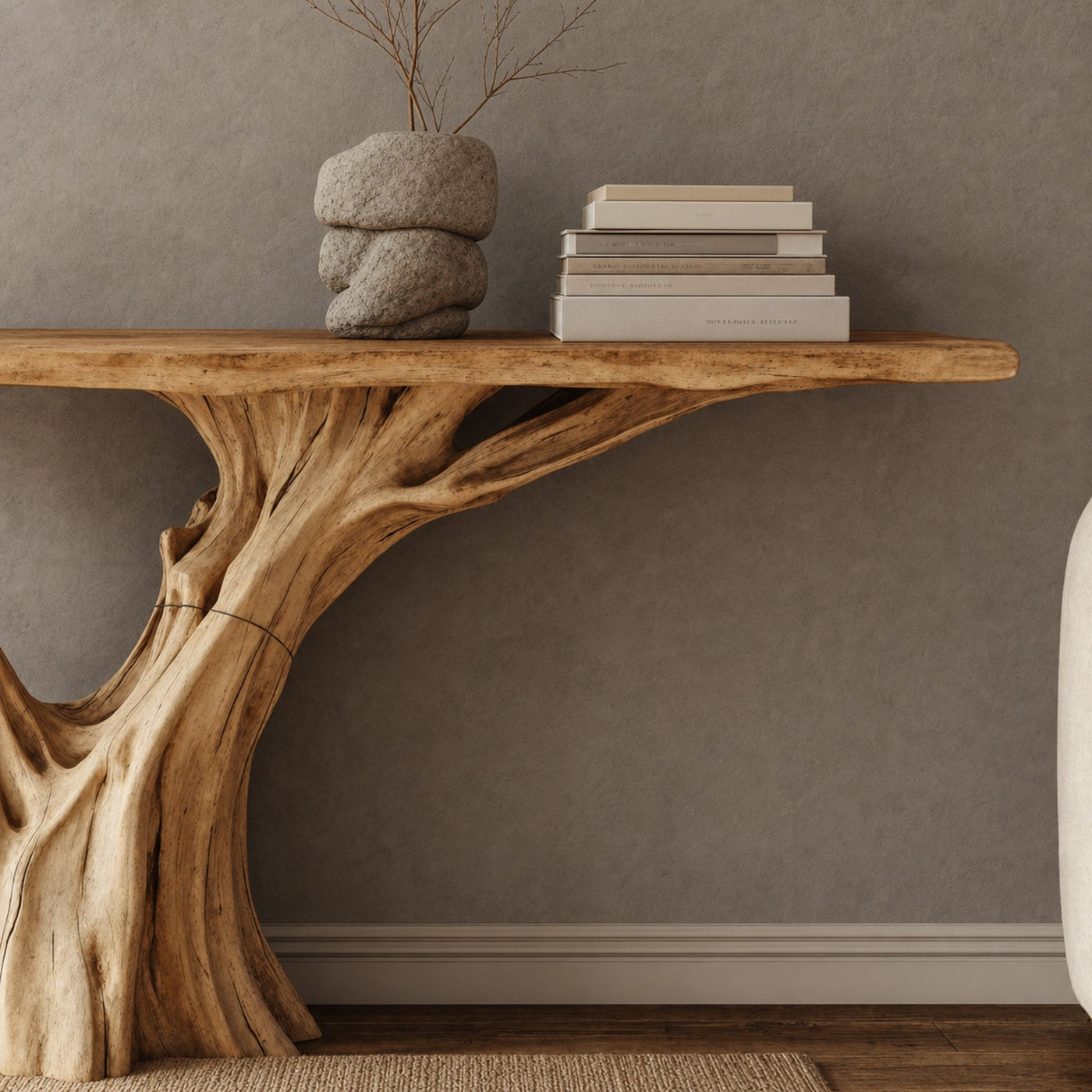 Farmhouse Console Table For A Classic And Elegant Look - product view 4