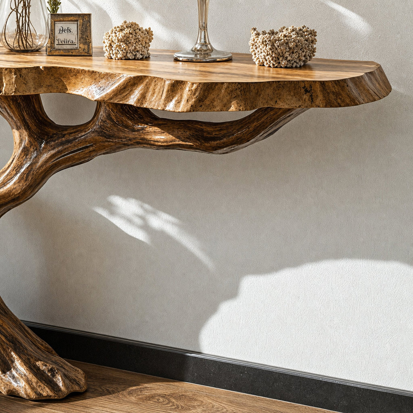 Farmhouse Console Table For Cozy Hallway Decor - product view 4