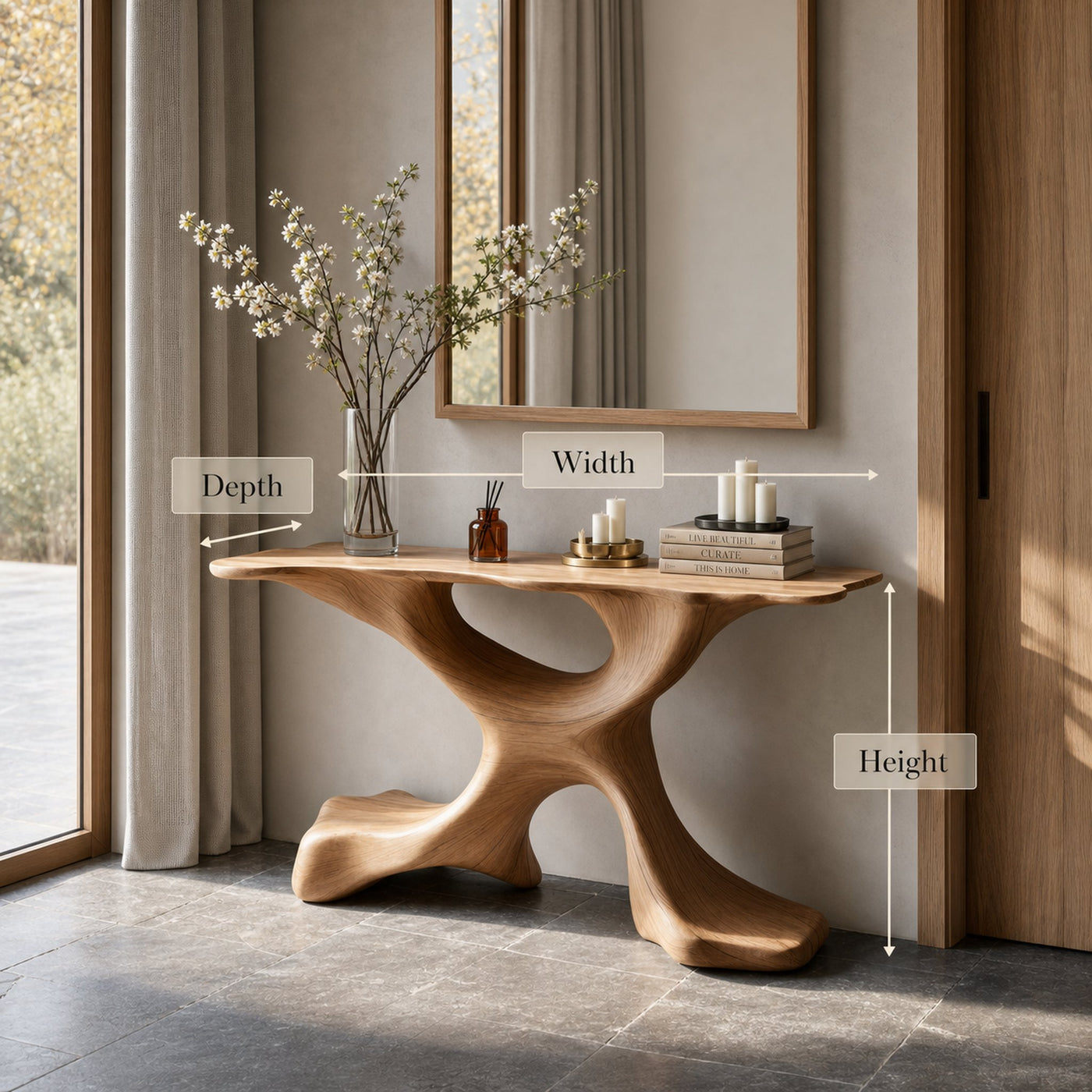Farmhouse Console Table Trends Entryway Decor - product view 6