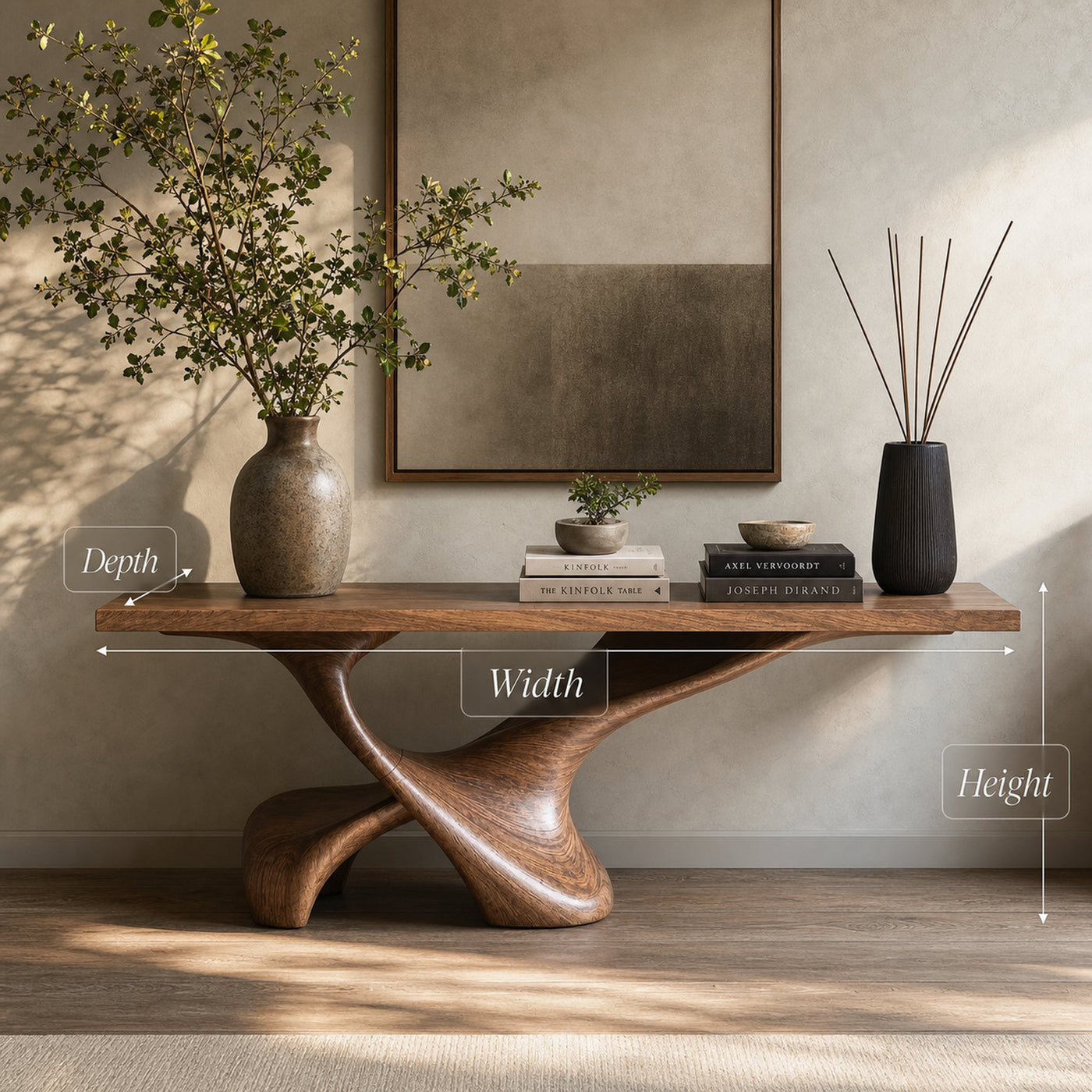 Farmhouse Entryway Table Entryway Decor - product view 6