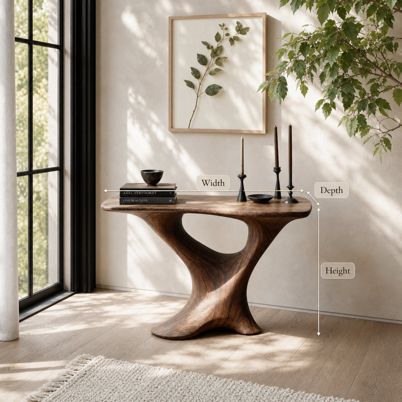 Farmhouse Foyer Table Entryway Decor - product view 7