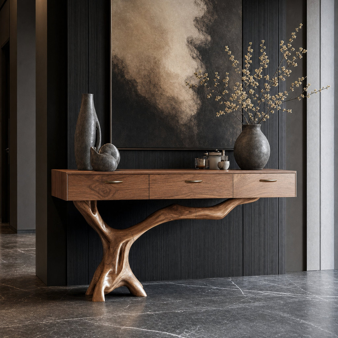 Farmhouse Solid Wood Dressing Table For Furniture Decor Farmhouse