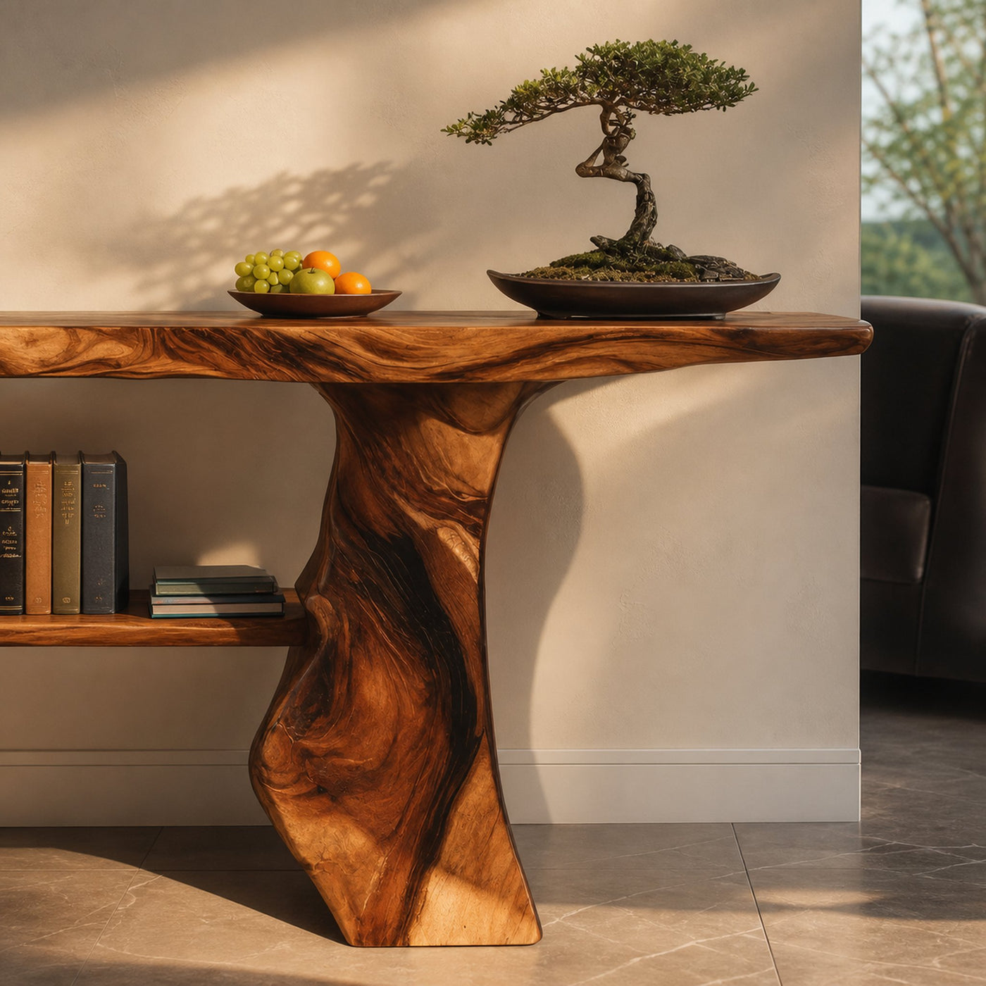 Farmhouse Solid Wood Entryway Console For Bedroom Design - product view 4