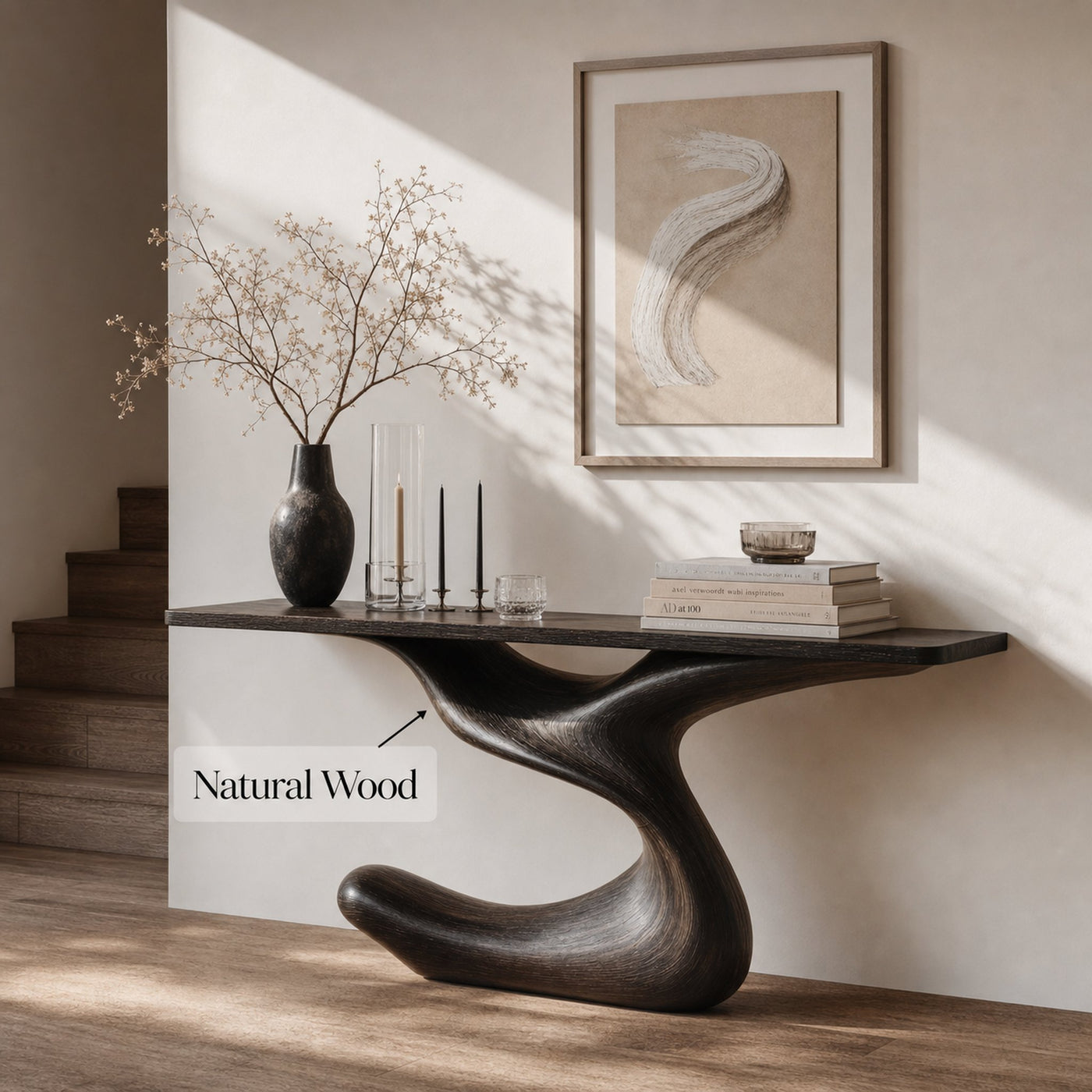 Handcrafted Console Table For Home Decor - product view 5