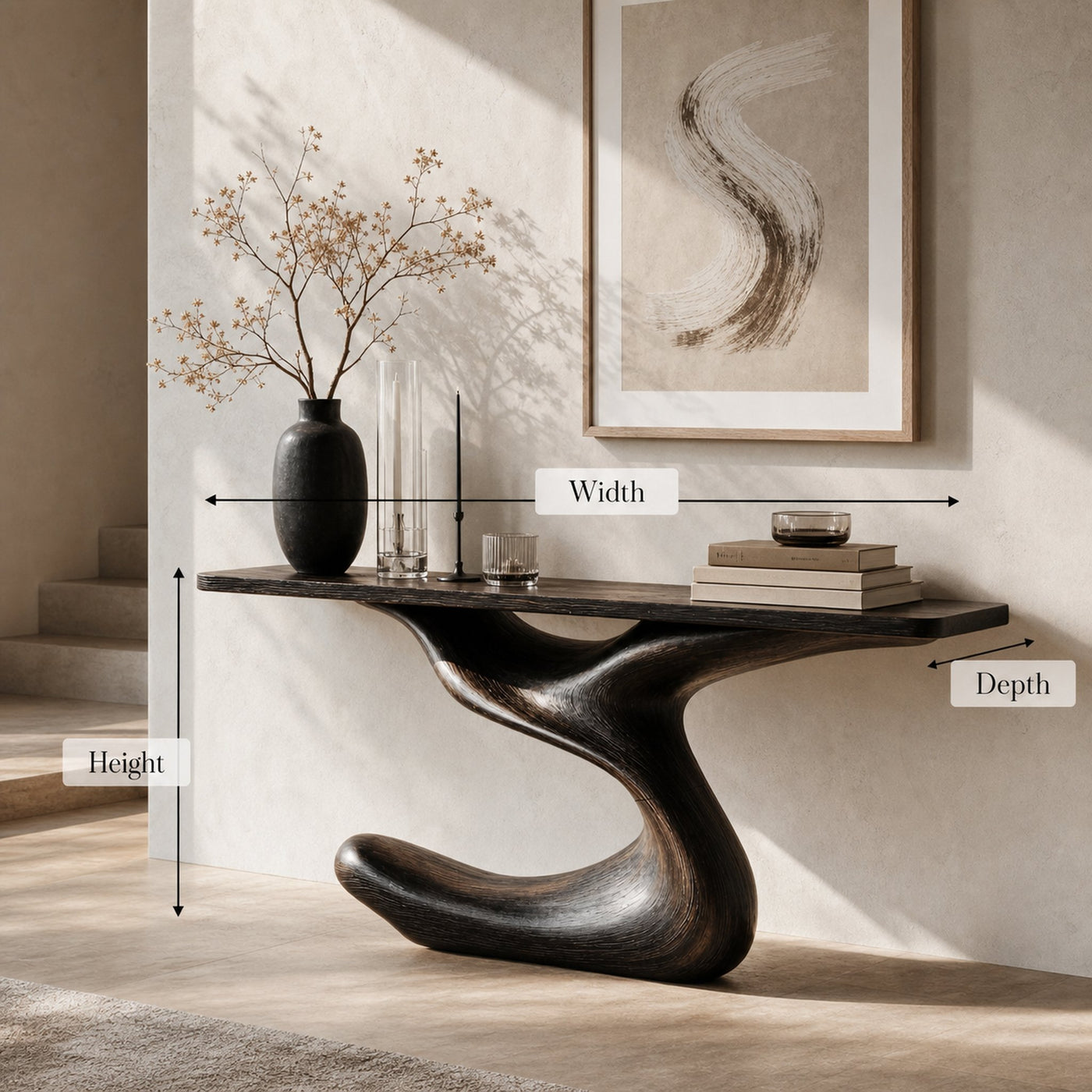 Handcrafted Console Table For Home Decor - product view 6