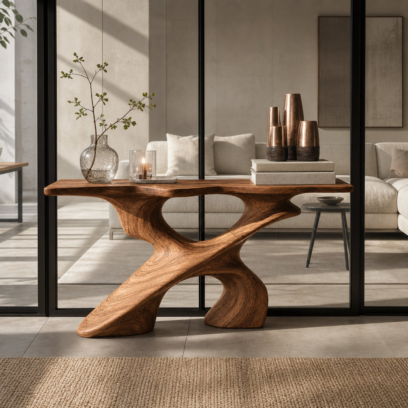 Handcrafted Console Table Furniture Decor - product view 6