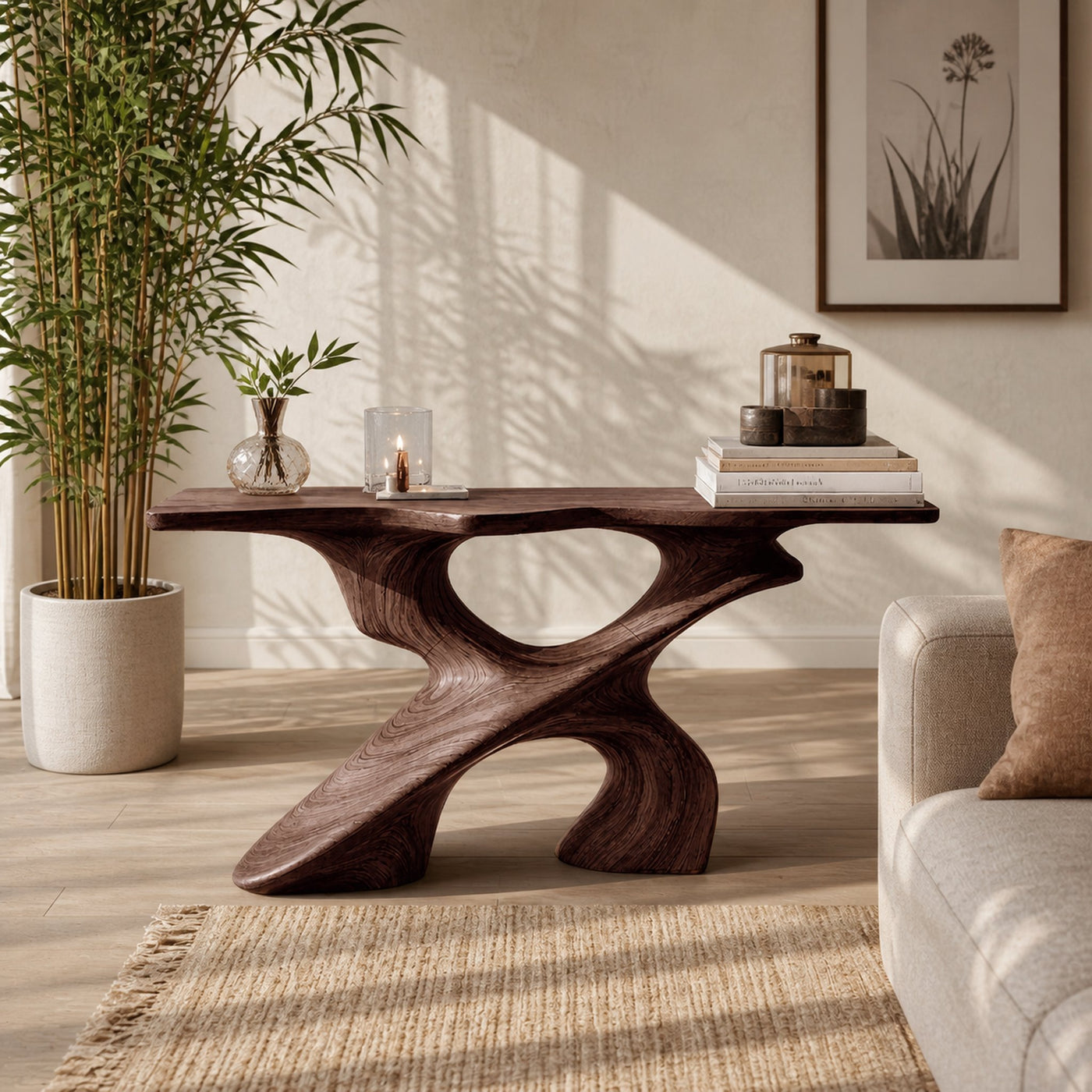 Handcrafted Console Table Furniture Decor - product view 7