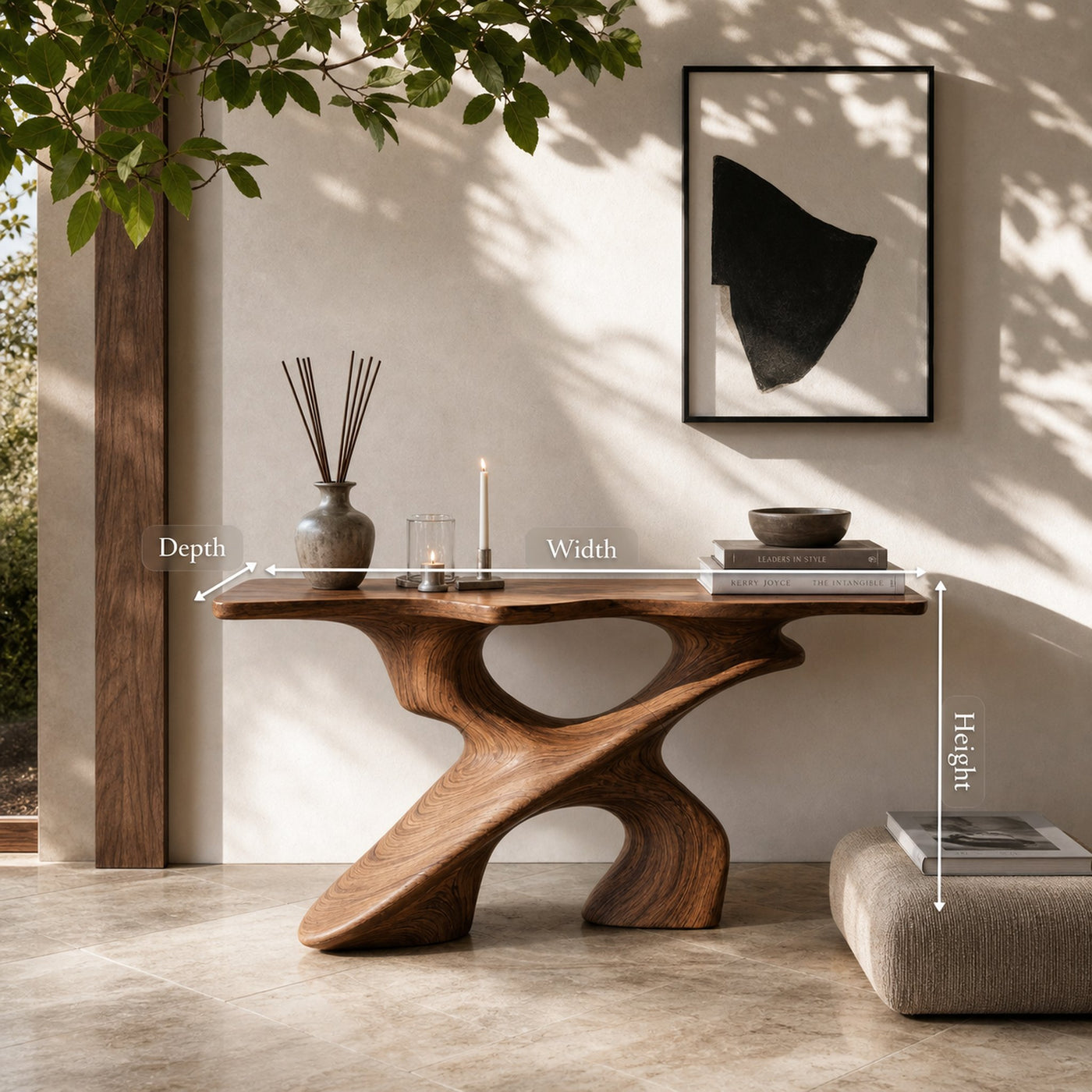 Handcrafted Console Table Furniture Decor - product view 8