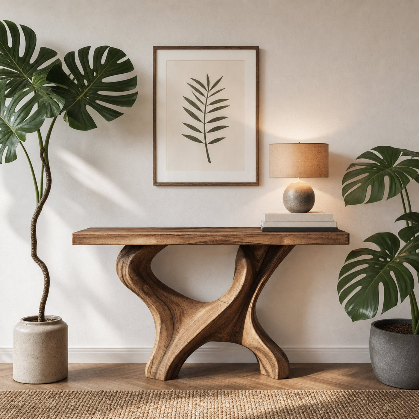 Handcrafted Entryway Storage Furniture Decor - product view 5