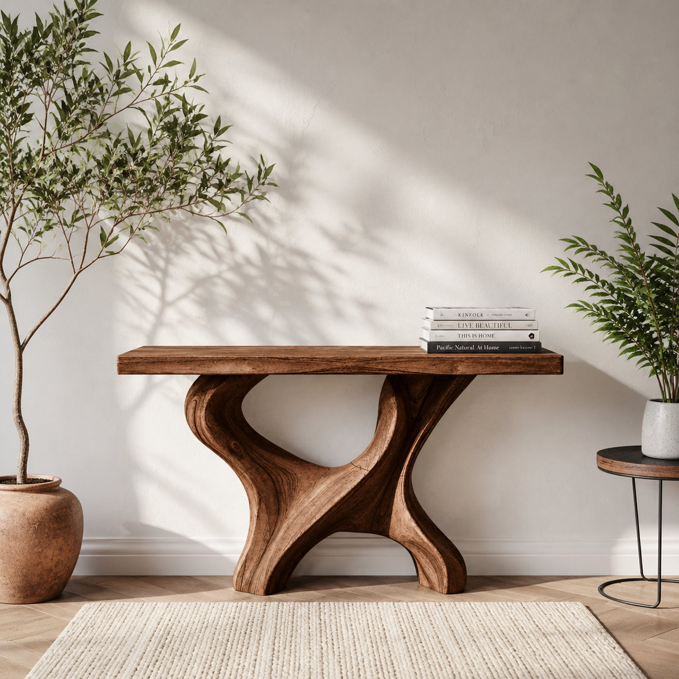 Handcrafted Entryway Storage Furniture Decor - product view 6