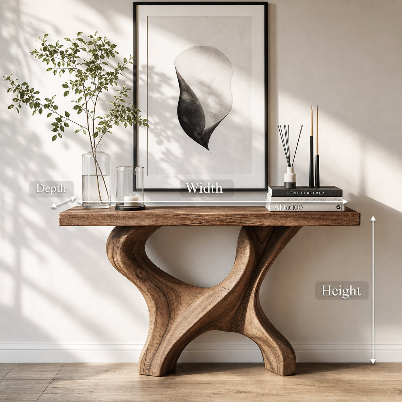 Handcrafted Entryway Storage Furniture Decor - product view 8