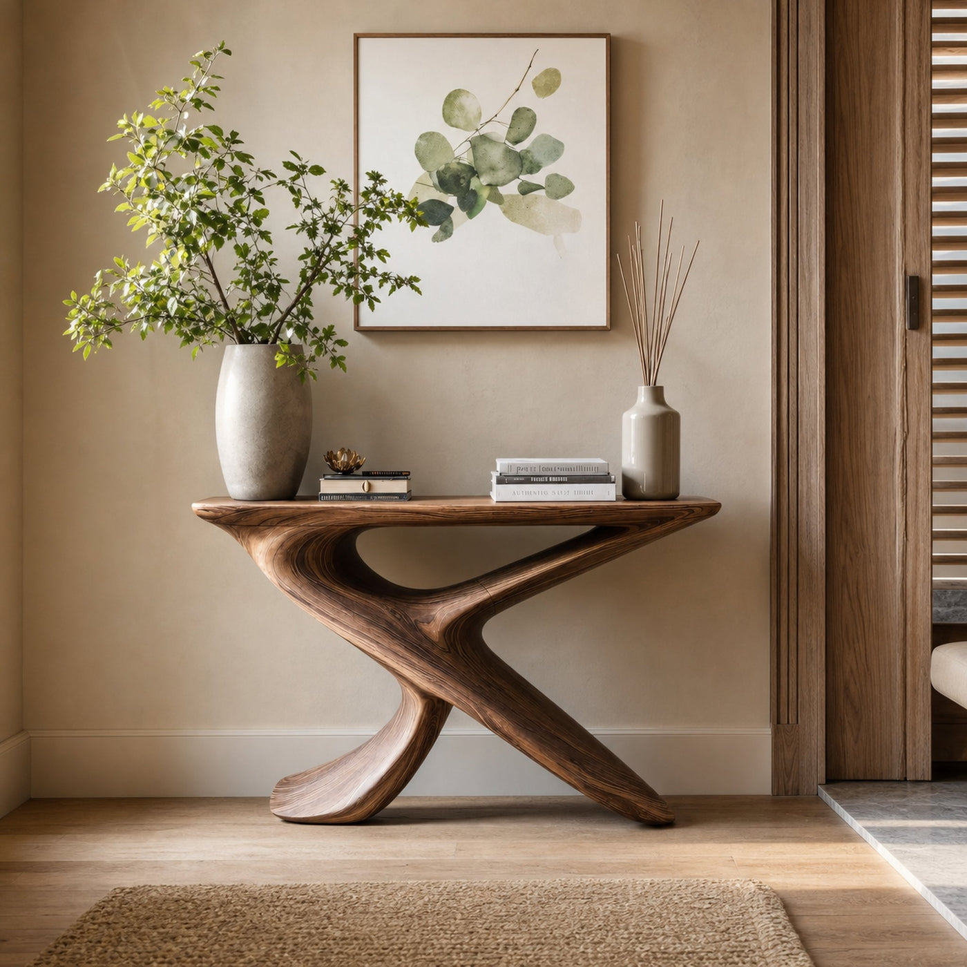 Handcrafted Entryway Table Furniture Decor