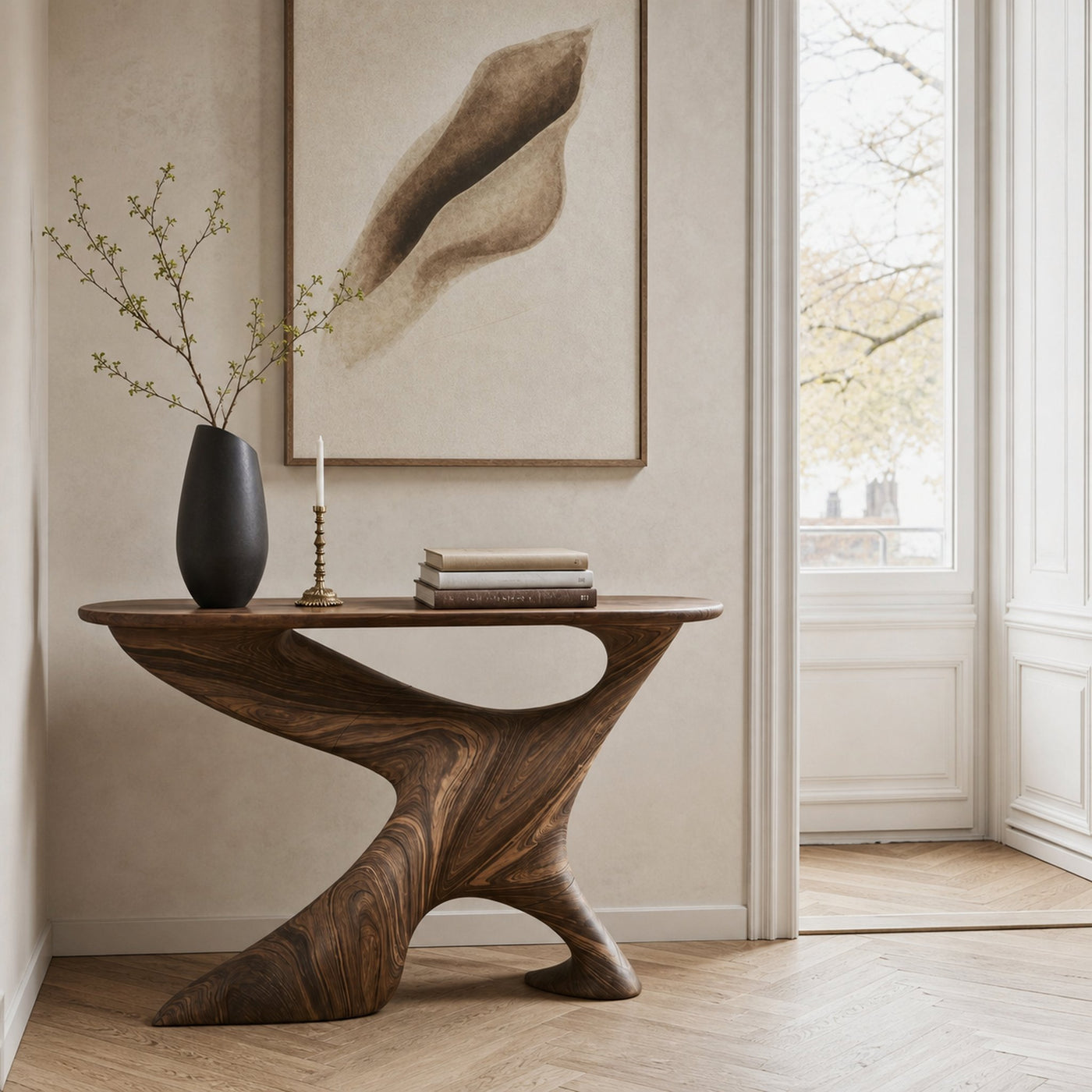 Handcrafted Foyer Table Furniture Decor