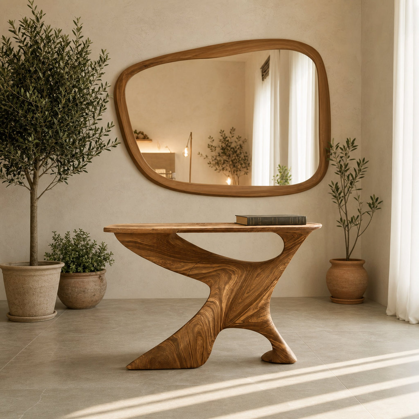 Handcrafted Foyer Table Furniture Decor - product view 2