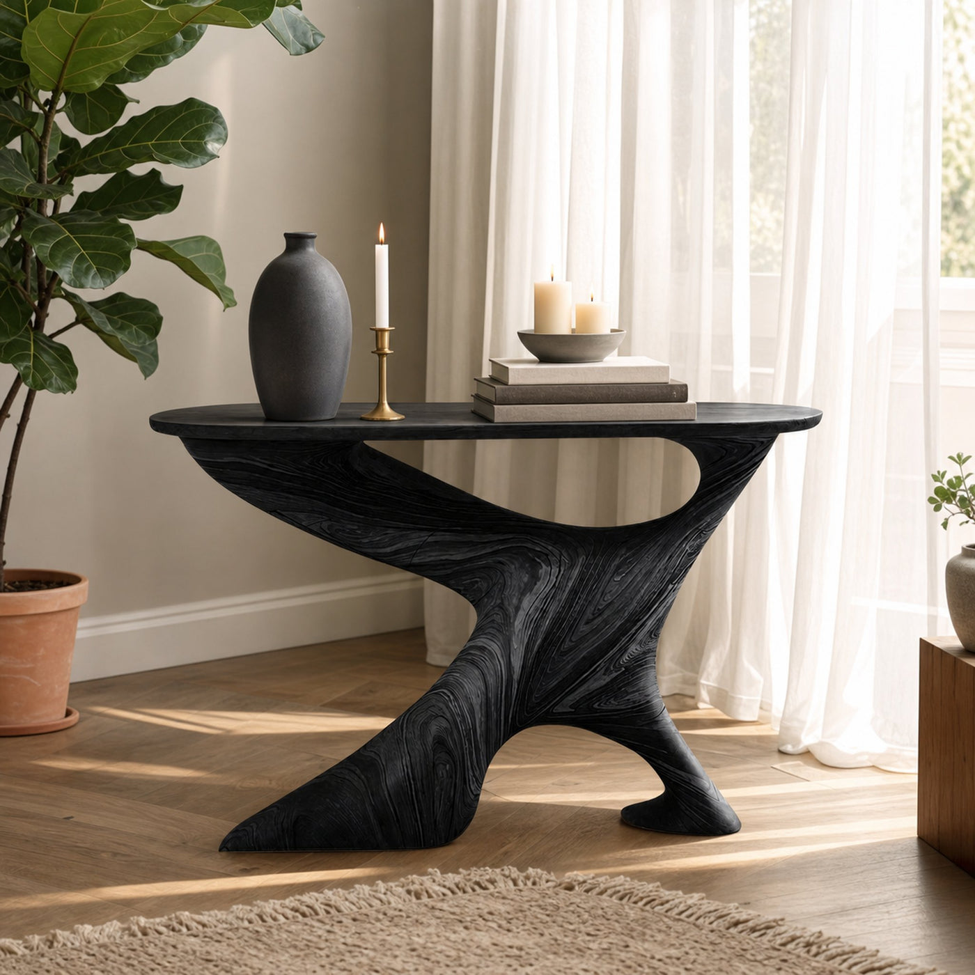 Handcrafted Foyer Table Furniture Decor - product view 4