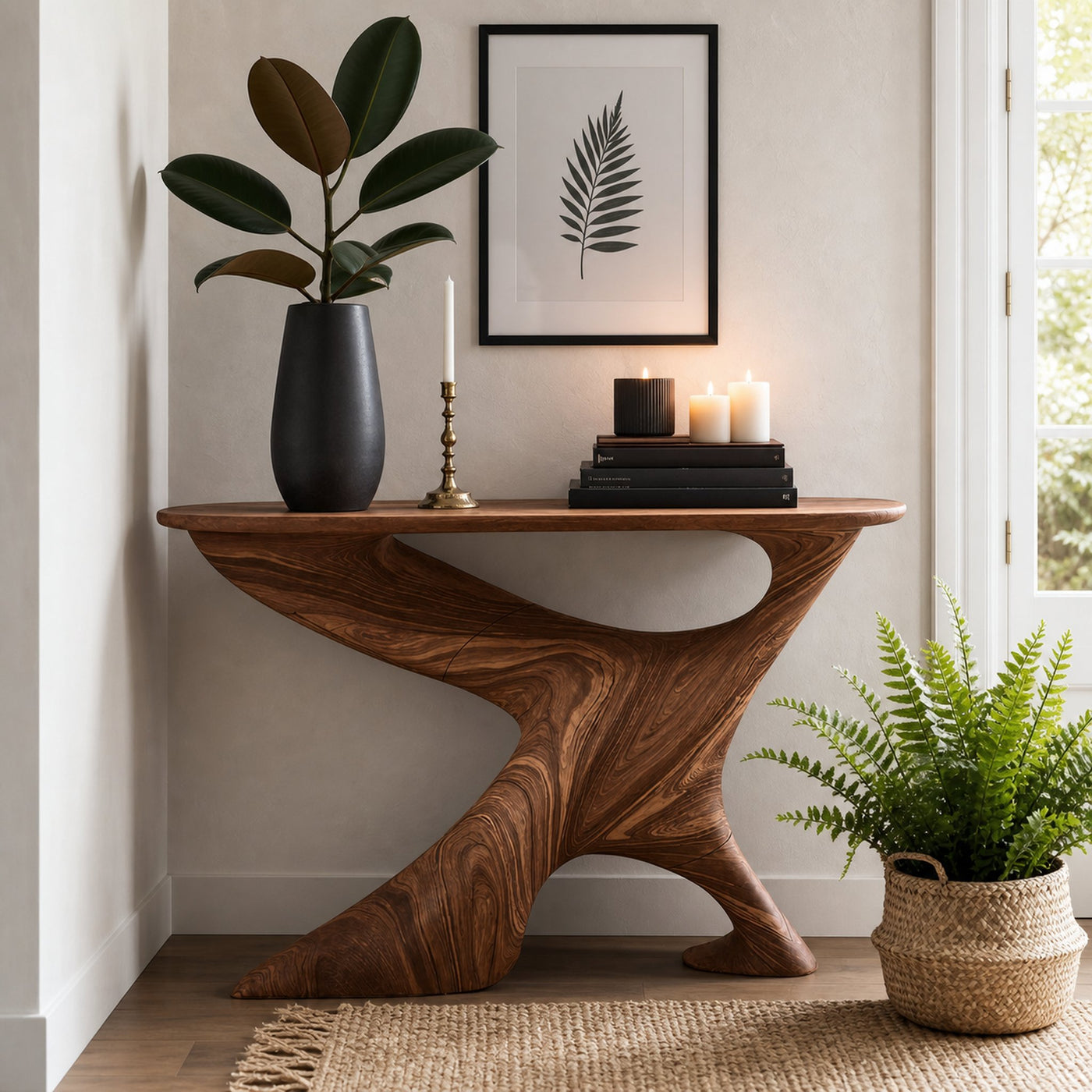 Handcrafted Foyer Table Furniture Decor - product view 6