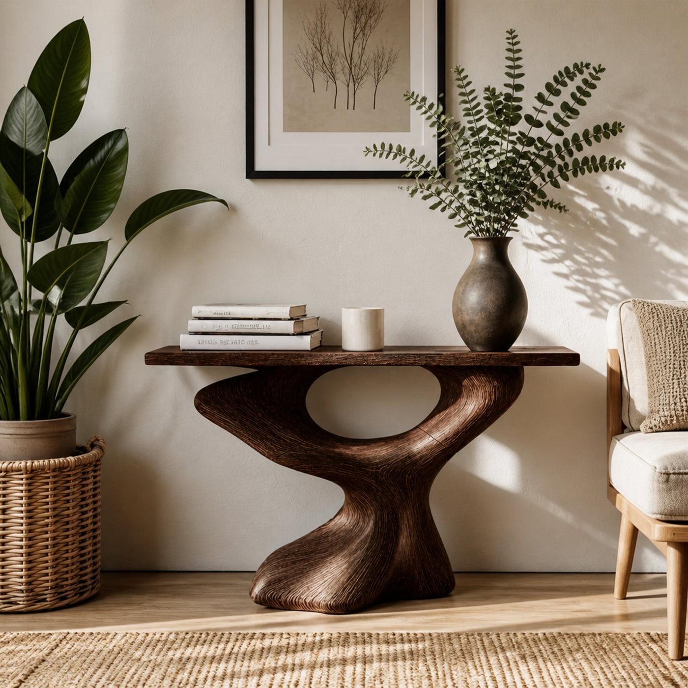 Handcrafted Live Edge Desk Furniture Decor - product view 7