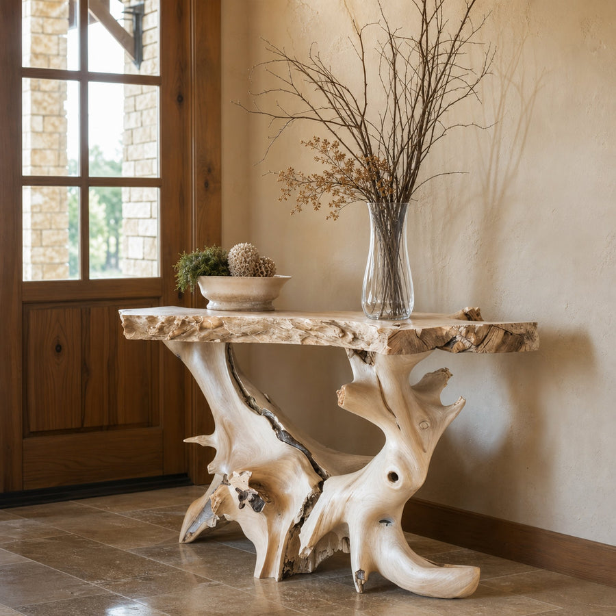 Handmade Unique Console Table
