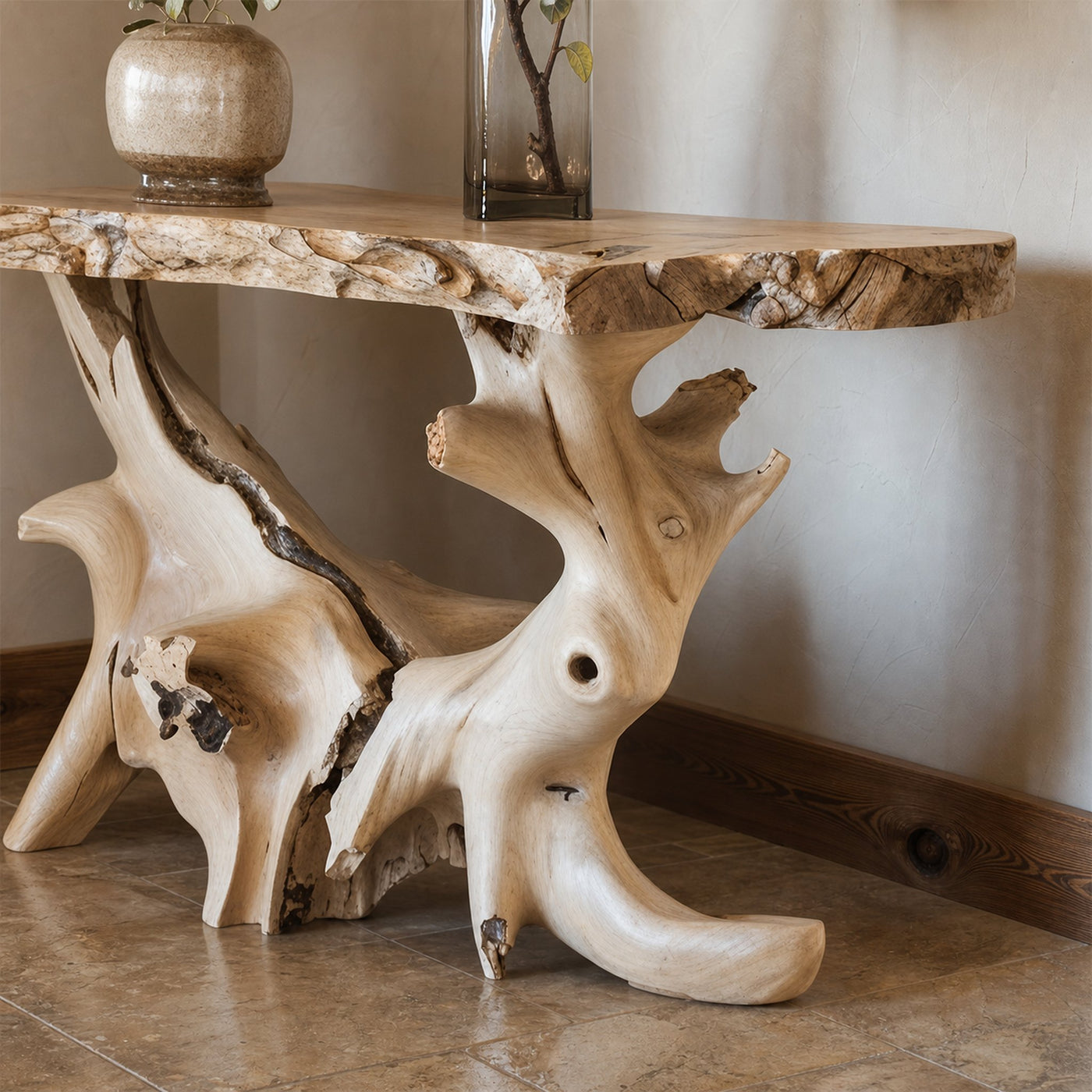 Handmade Unique Console Table - product view 5