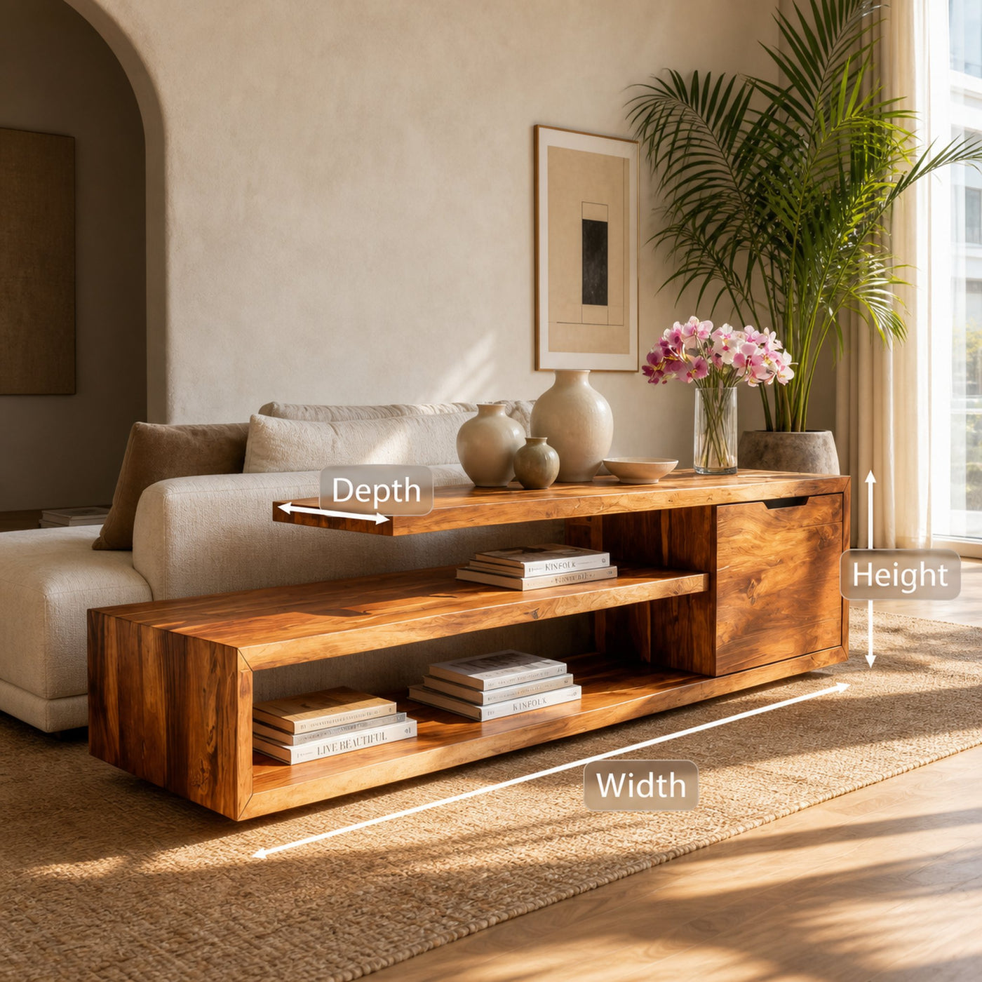 Luxury Console Table For Entryway Or Living Room - product view 6