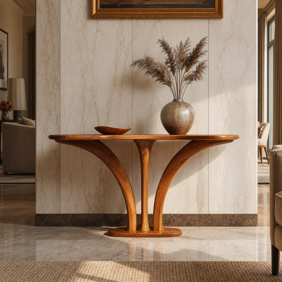 Mid Century Classic Console Table Living Room And Dining Room