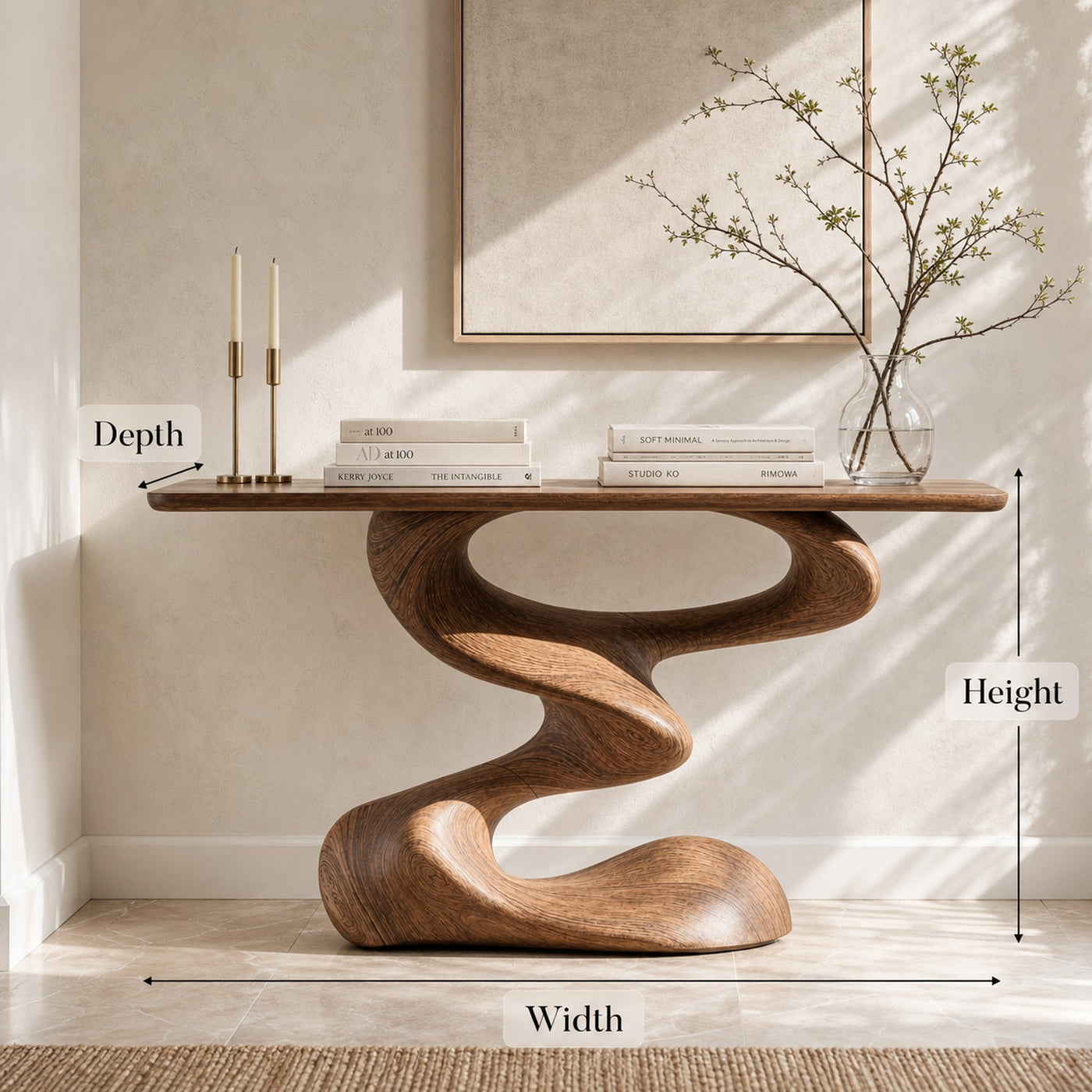 Mid Century Console Table For Living Room - product view 6