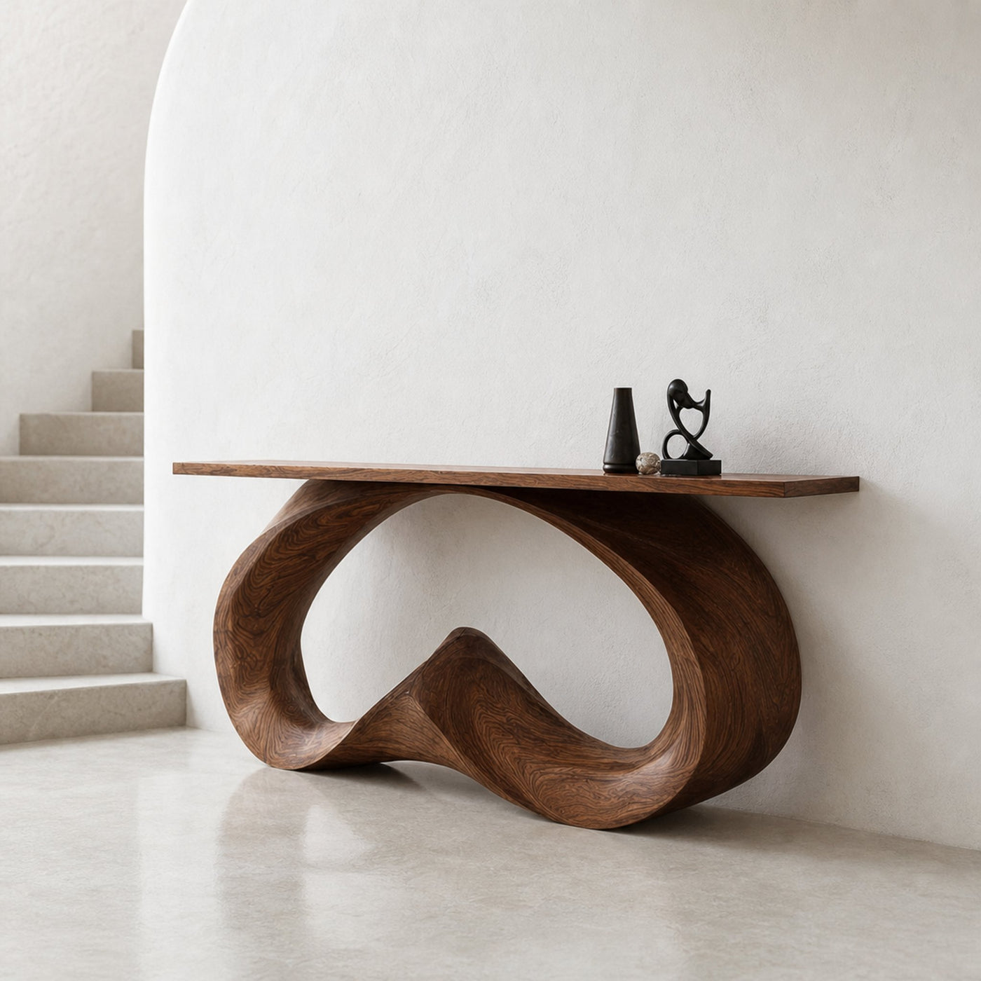 Mid Century Entryway Console Table Living Room