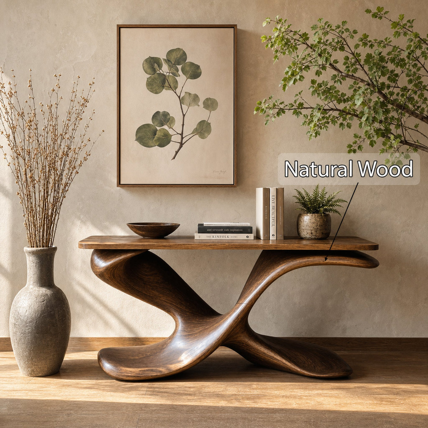 Mid Century Entryway Table For Living Room - product view 5