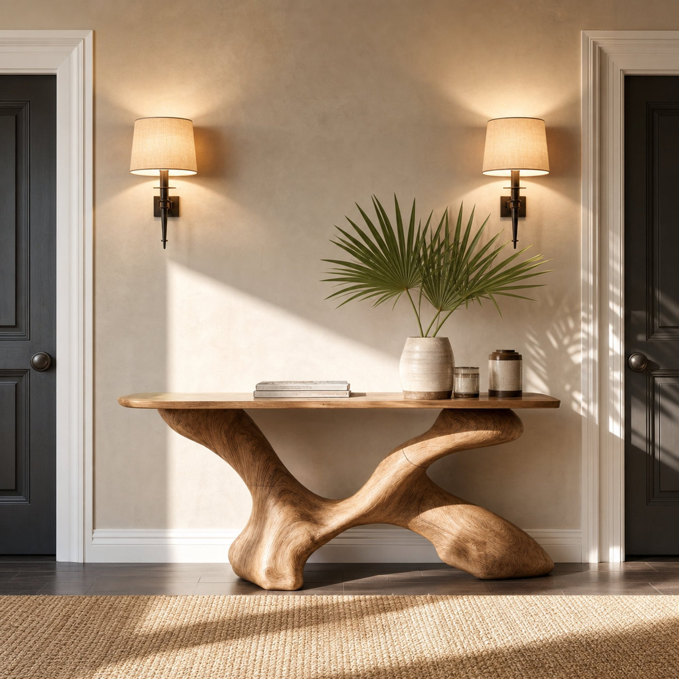 Mid Century Foyer Table For Living Room - product view 5