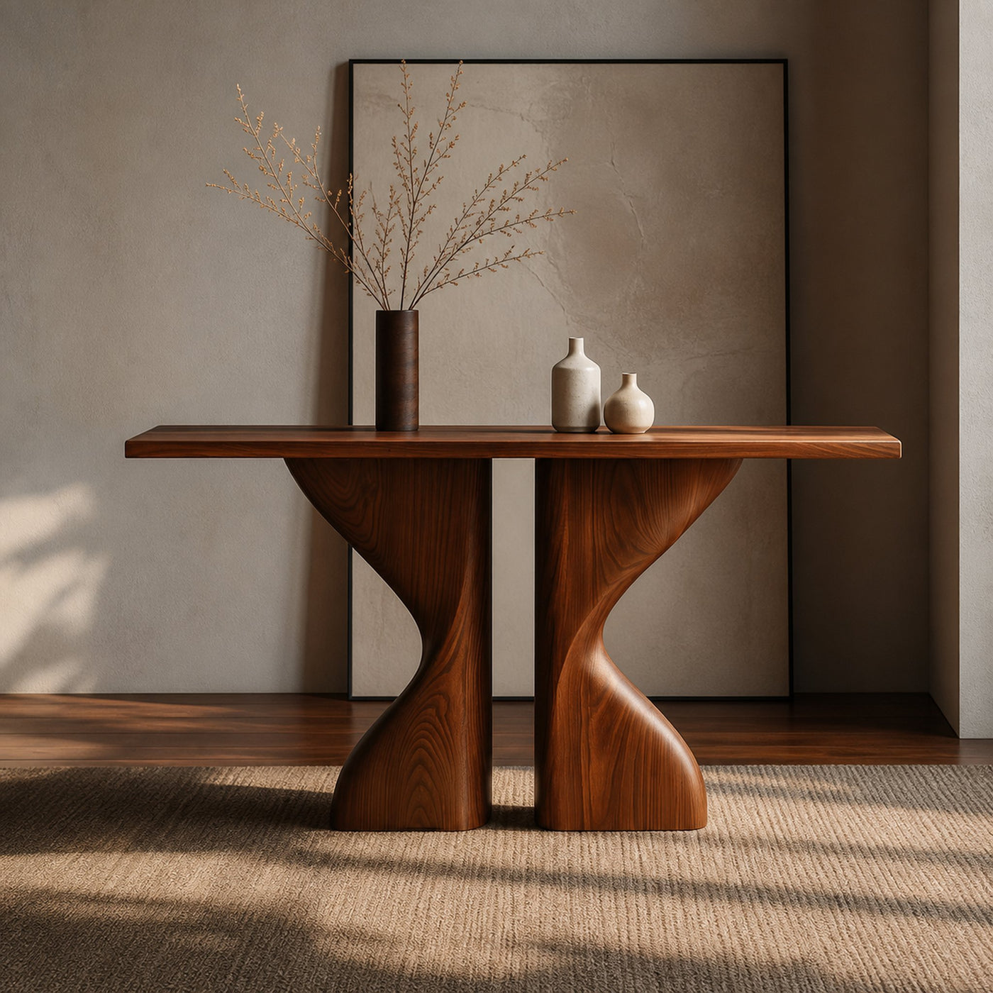 Midcentury Console Table Living Room