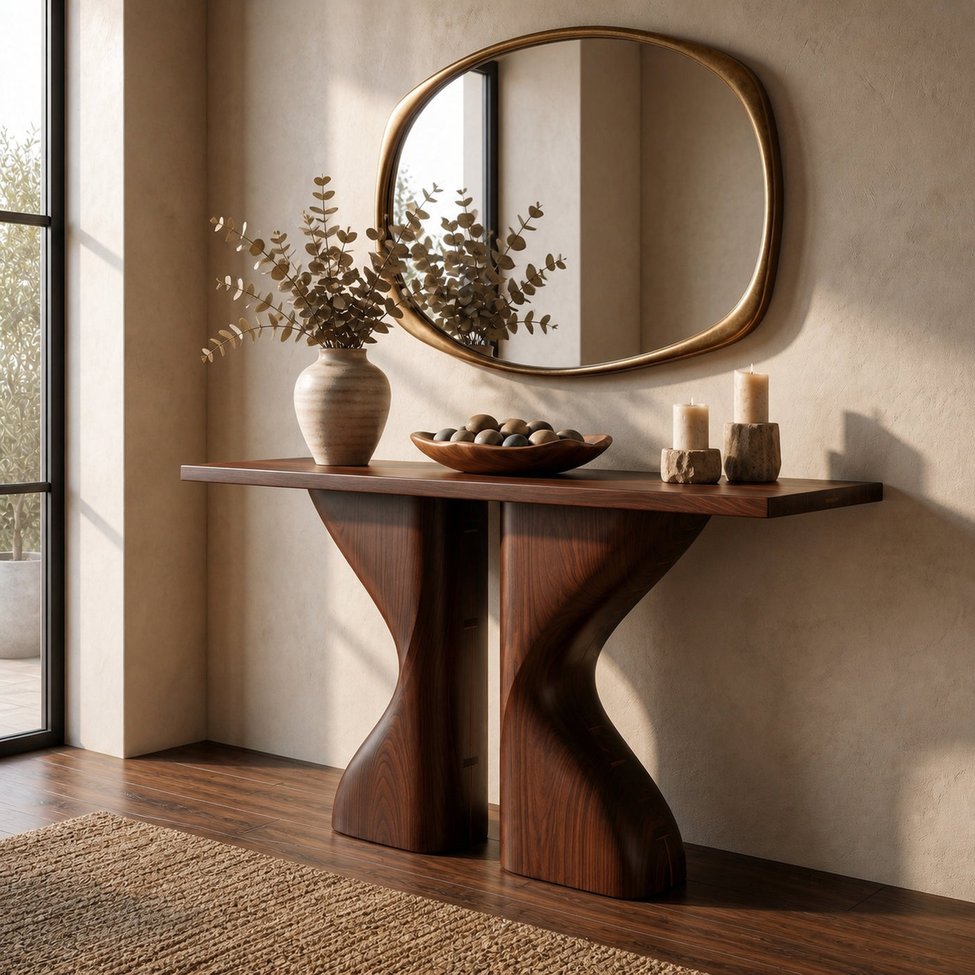 Midcentury Console Table Living Room - product view 7