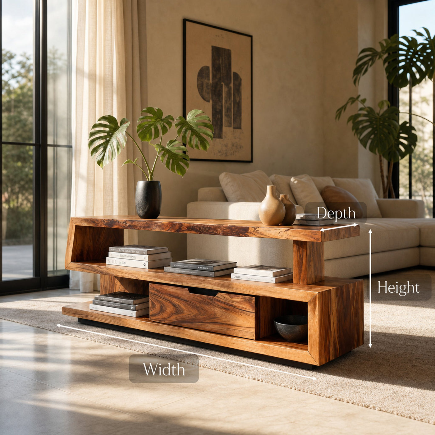 Modern Console Table For Living Room Decor - product view 6