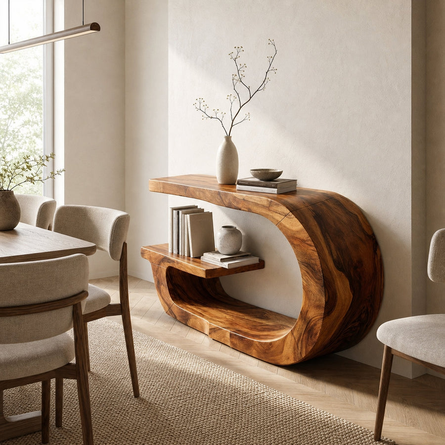 Modern Contemporary Console Table For Foyer