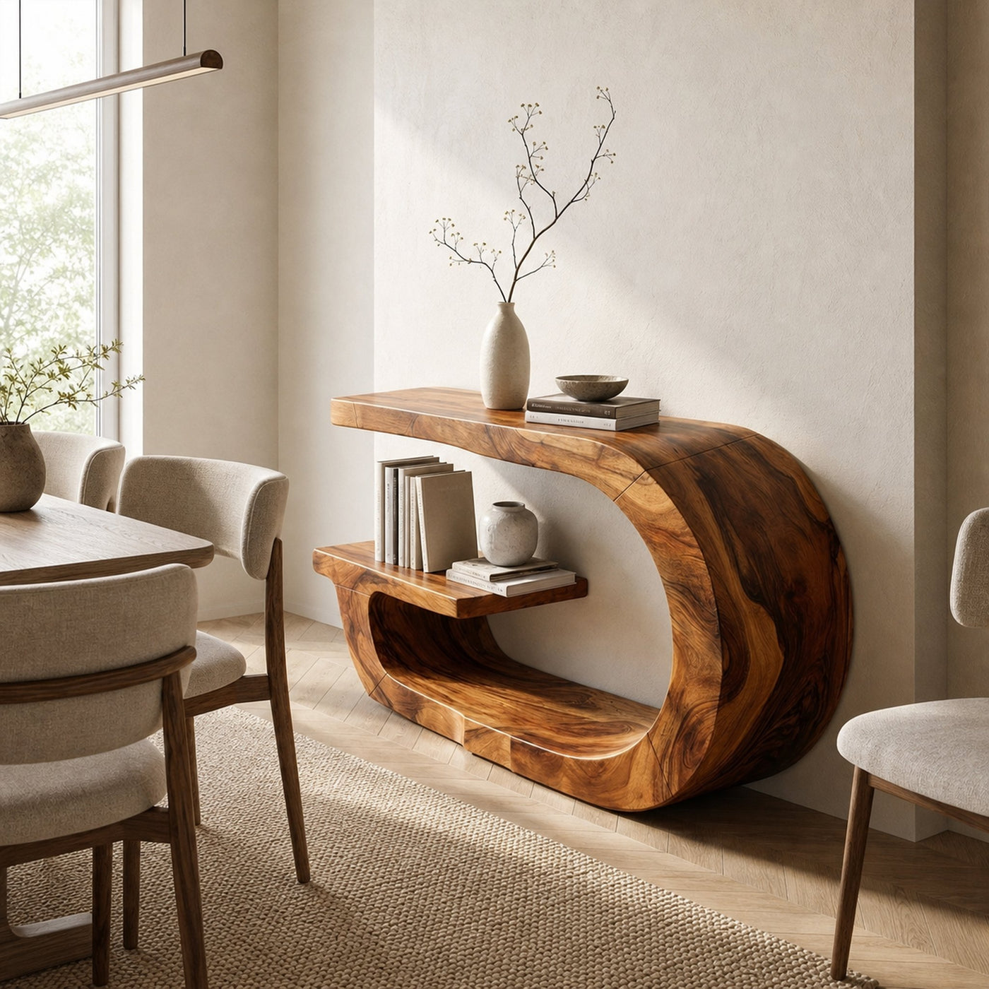 Modern Contemporary Console Table For Foyer