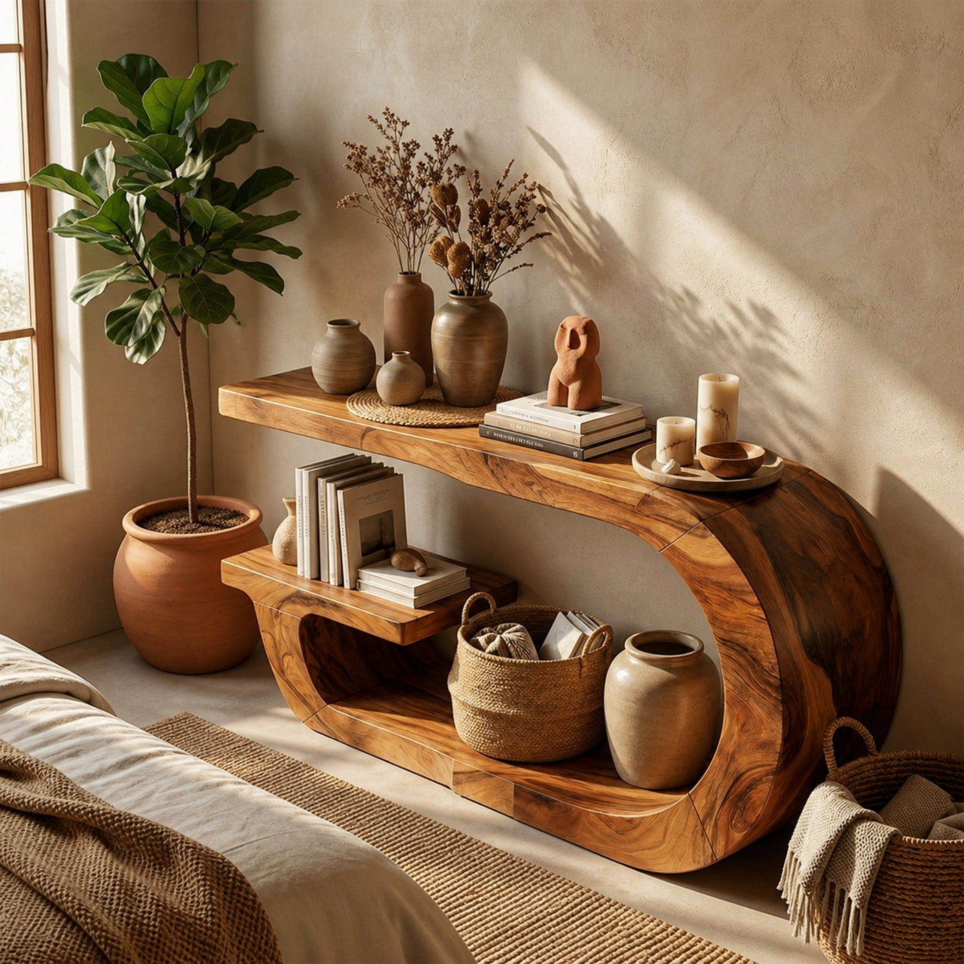 Modern Contemporary Console Table For Foyer - product view 2