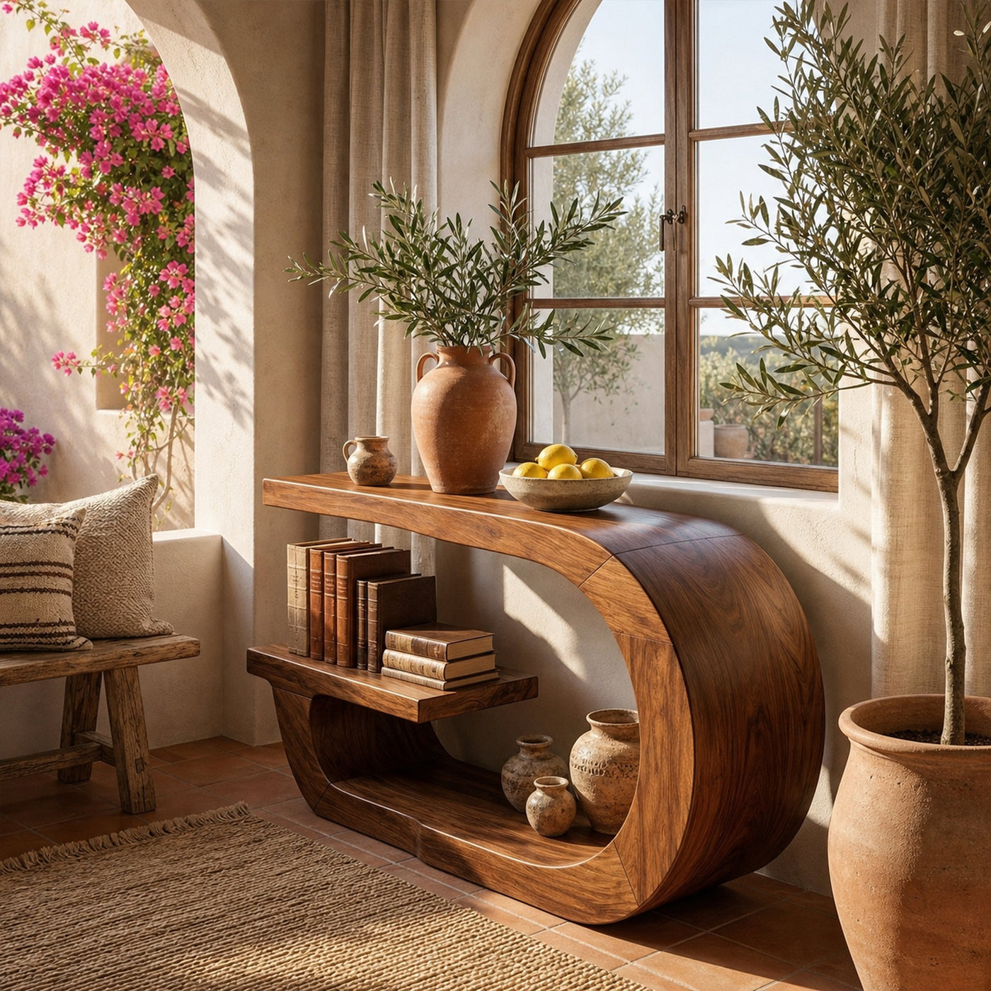 Modern Contemporary Console Table For Foyer - product view 5