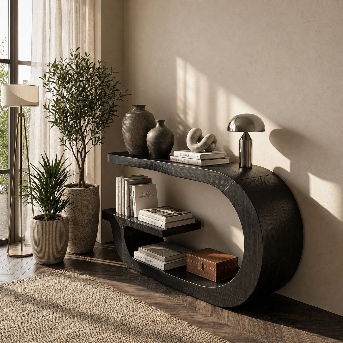 Modern Contemporary Console Table For Foyer - product view 7