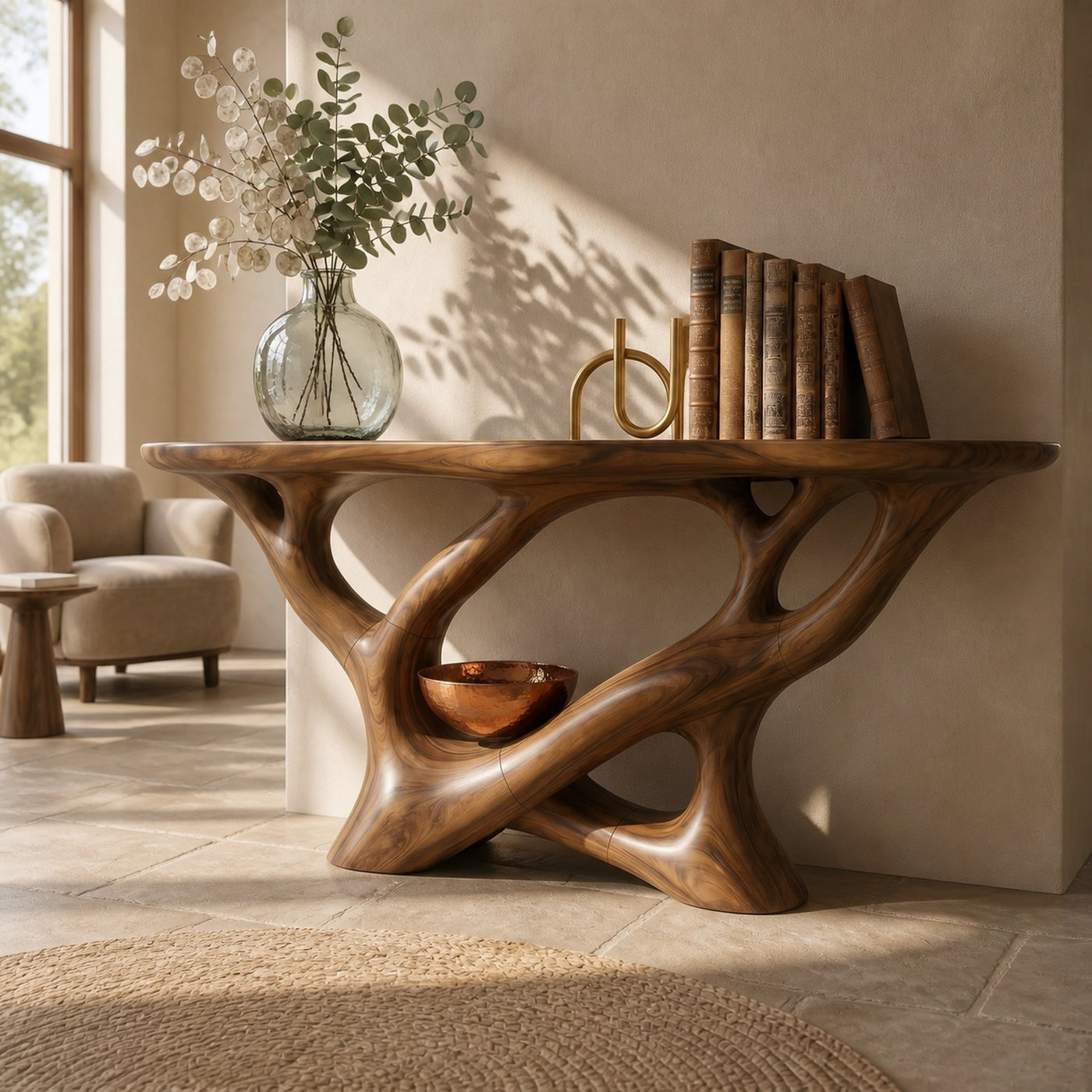 Modern Infinity Console Table Luxury Residence - product view 6