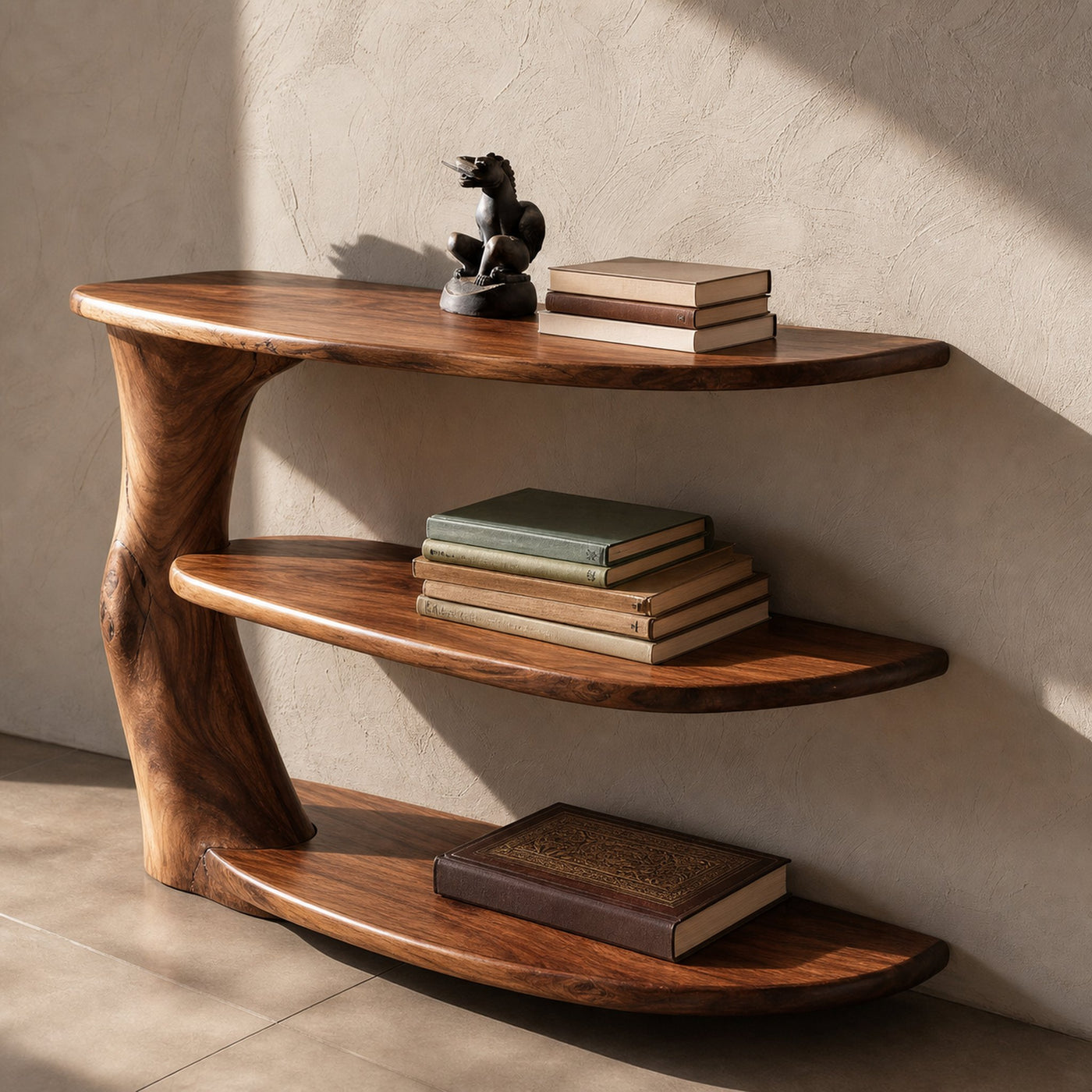 Modern Solid Wood Entryway Table For Home Organization - product view 4